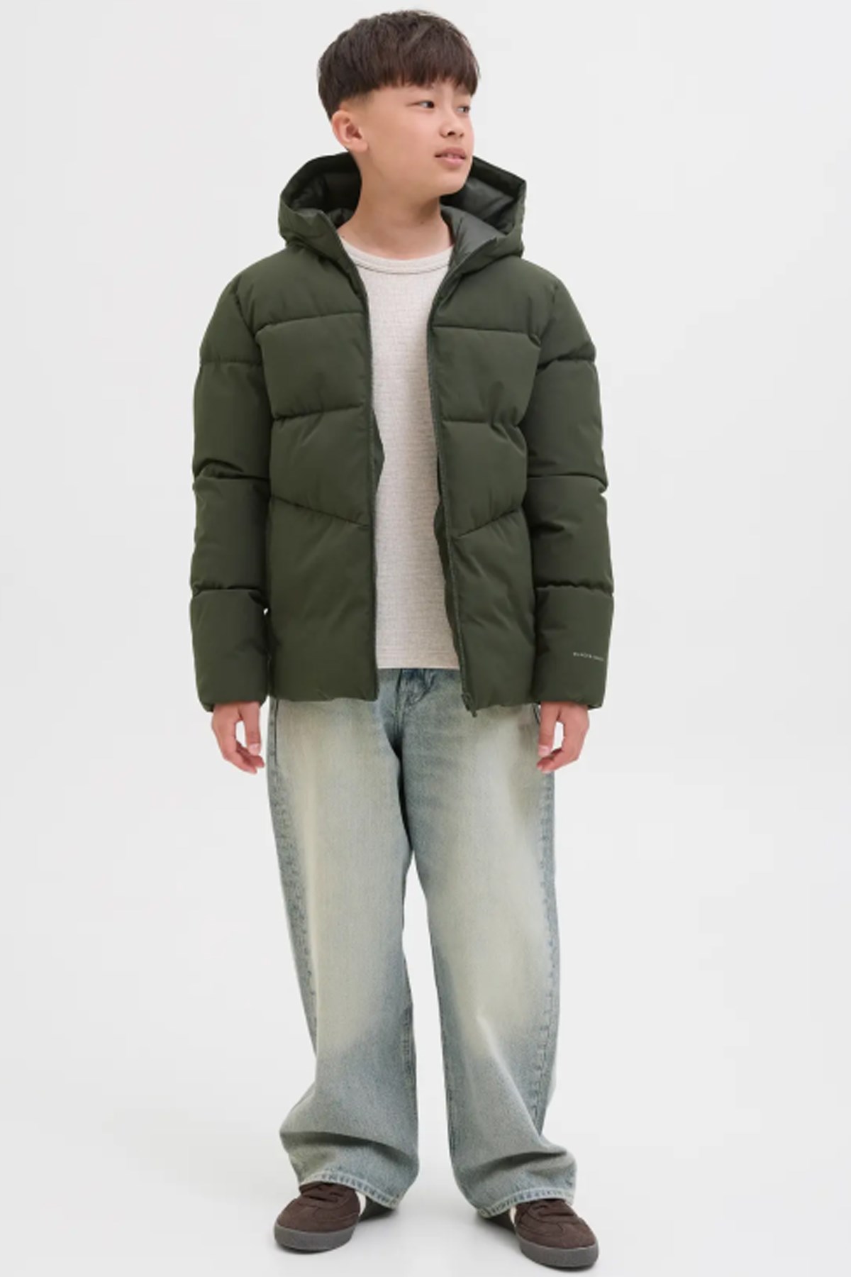 Jack & Jones Jjglobal Çocuk Mont Yeşil