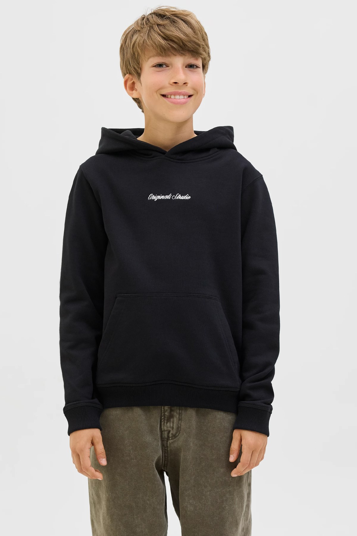 Jack & Jones Jornorrebro Çocuk Sweatshirt 12284062 Siyah