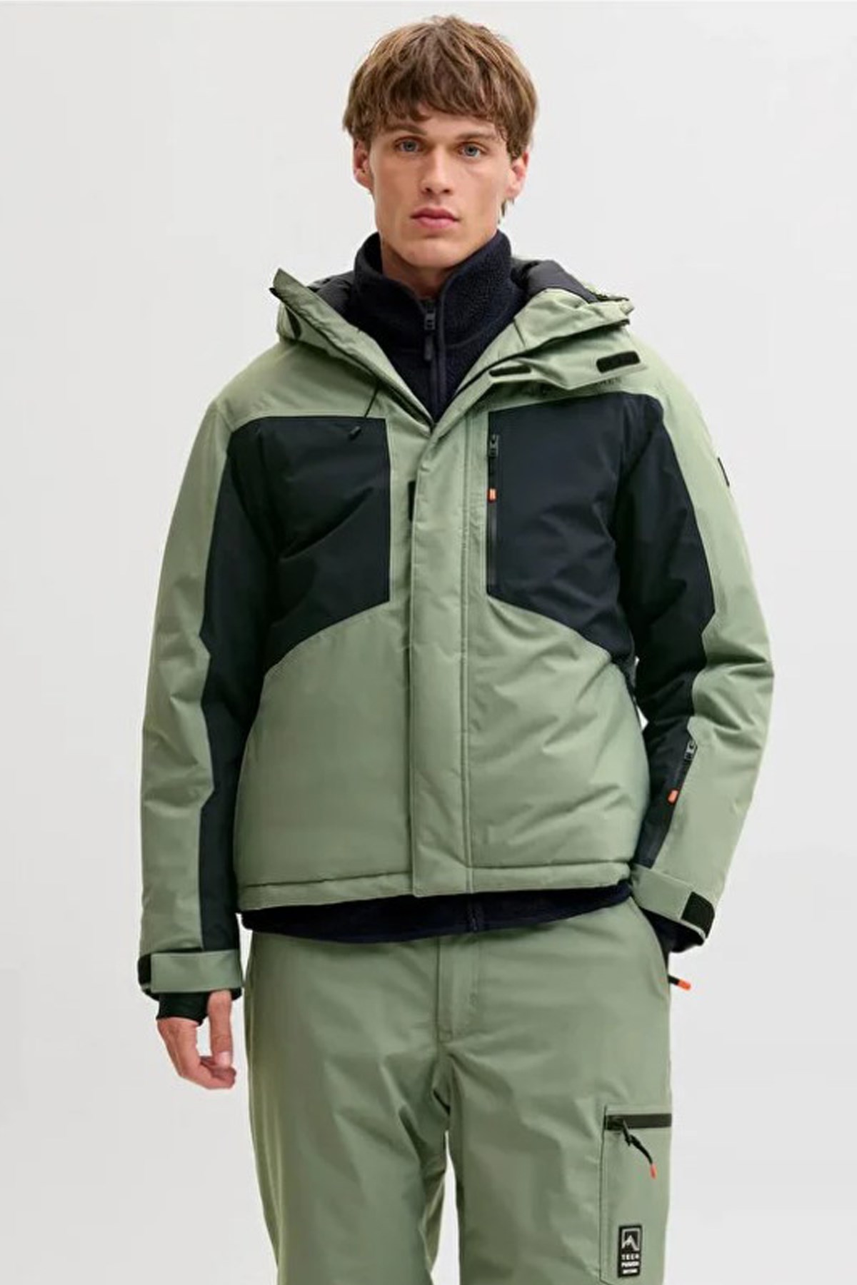 Jack & Jones Jjalpes Ski Erkek Mont 12284649 Yeşil