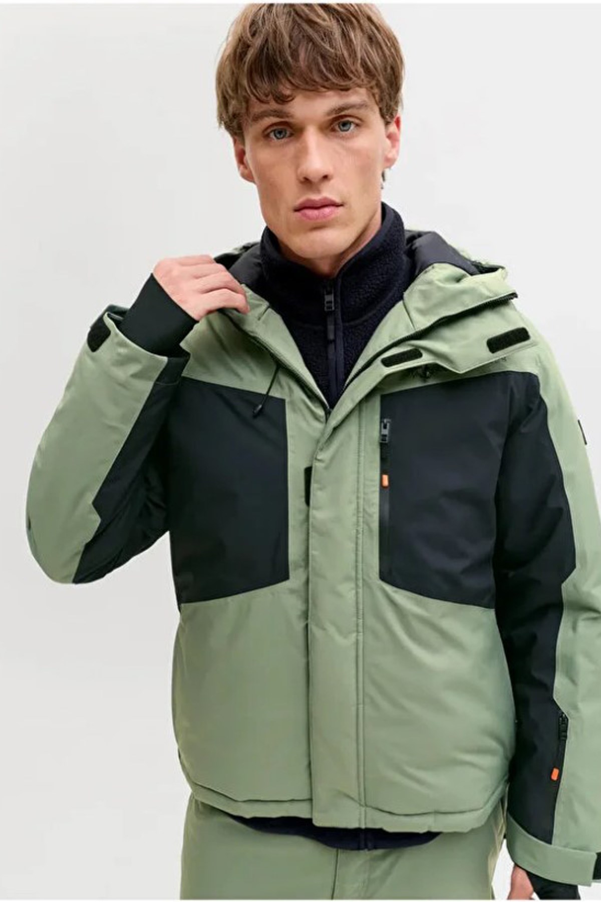 Jack & Jones Jjalpes Ski Erkek Mont 12284649 Yeşil