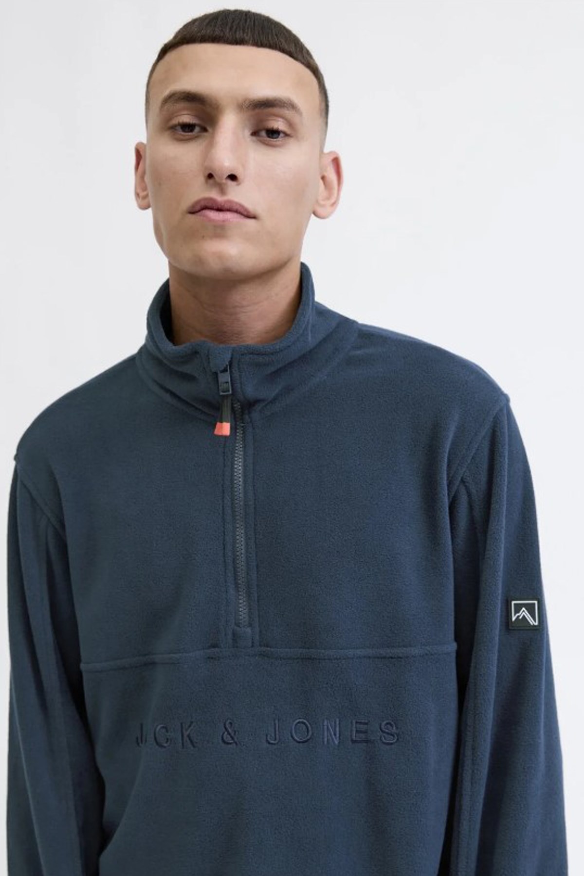Jack & Jones Jjalpes Erkek Sweatshirt 12284828 Lacivert