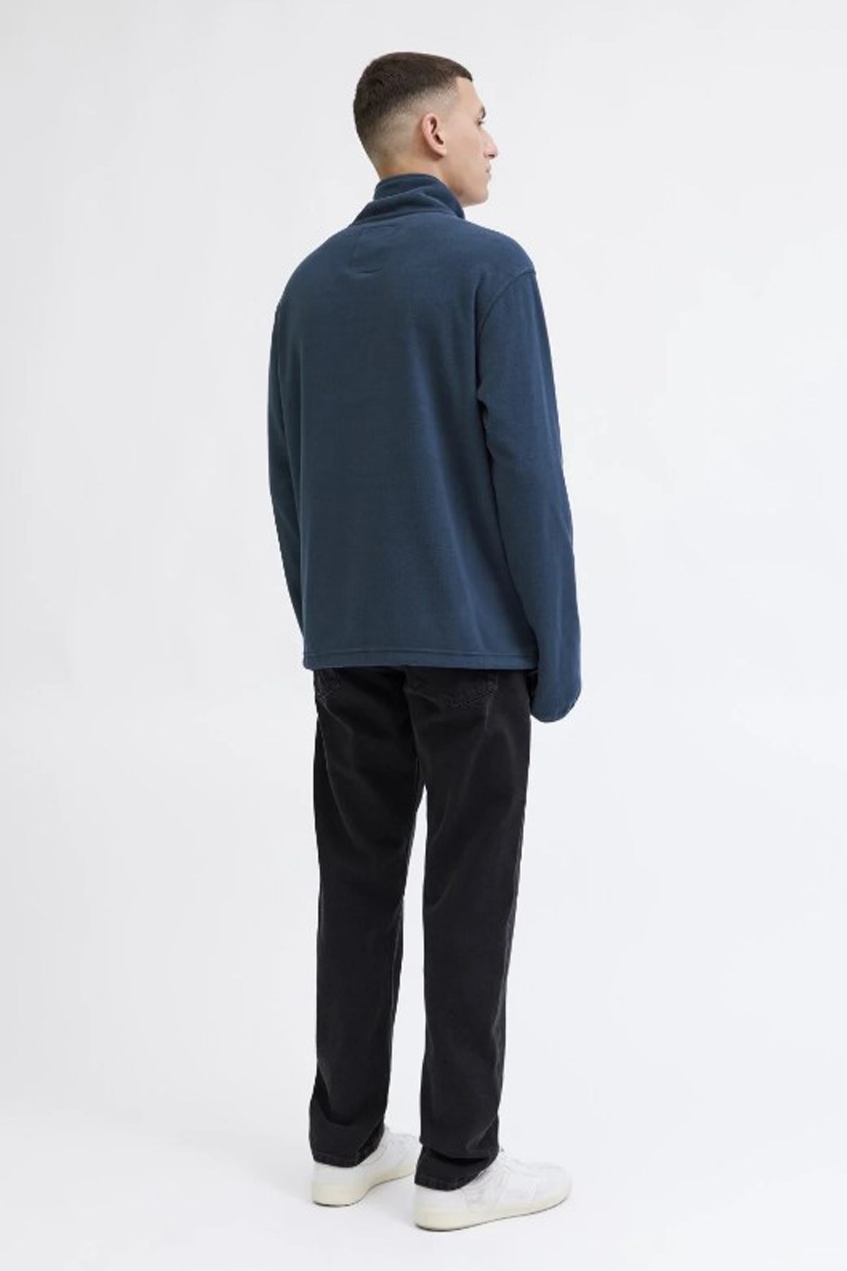 Jack & Jones Jjalpes Erkek Sweatshirt 12284828 Lacivert