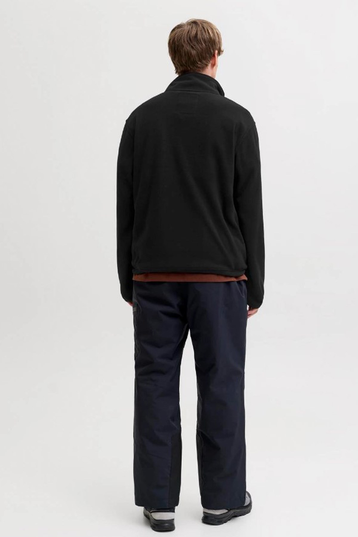 Jack & Jones Jjalpes Erkek Sweatshirt 12284828 Siyah