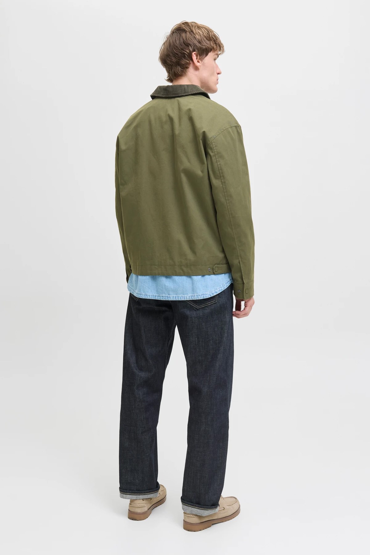 Jack & Jones Erkek Jprccriver Ceket 12284930 Yeşil