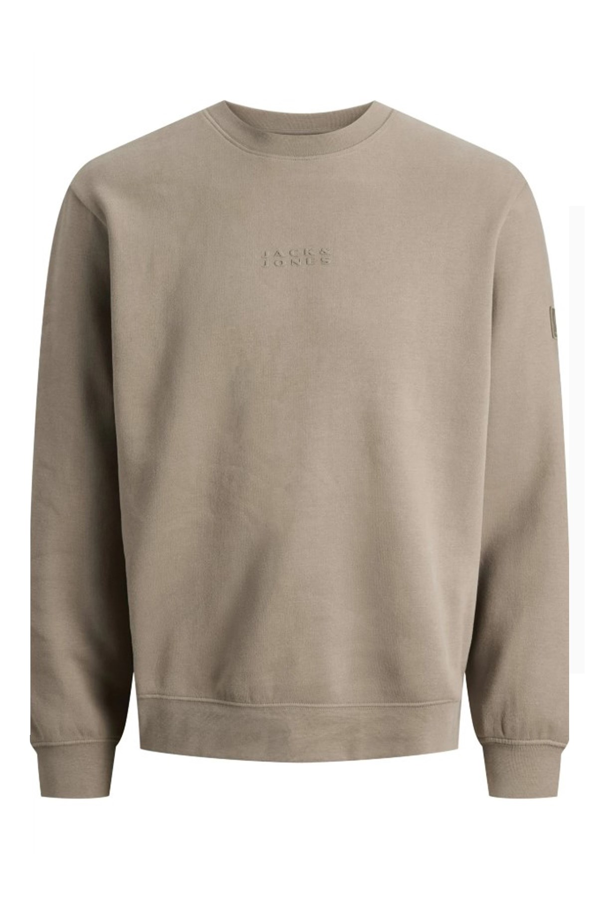 Jack & Jones Jcopoint Erkek Sweatshirt 12285667 Kahverengi