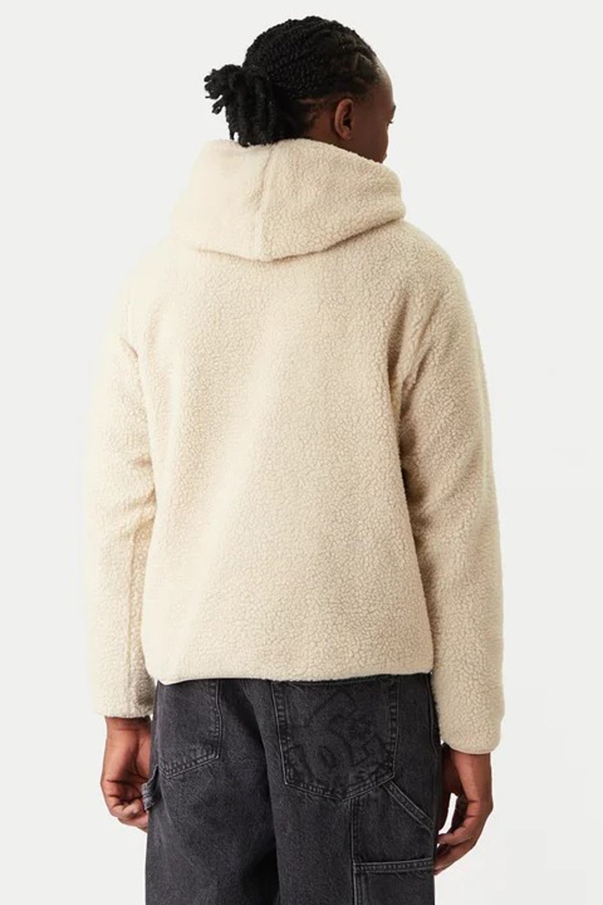 Jack & Jones Jcoflare Teddy Erkek Sweatshirt 12285678 Bej