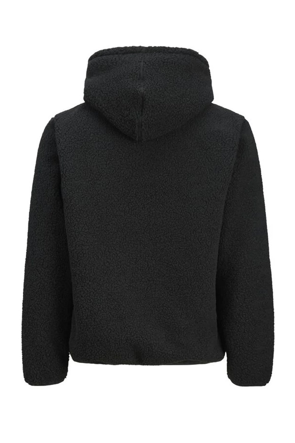 Jack & Jones Jcoflare Teddy Erkek Sweatshirt 12285678 Siyah
