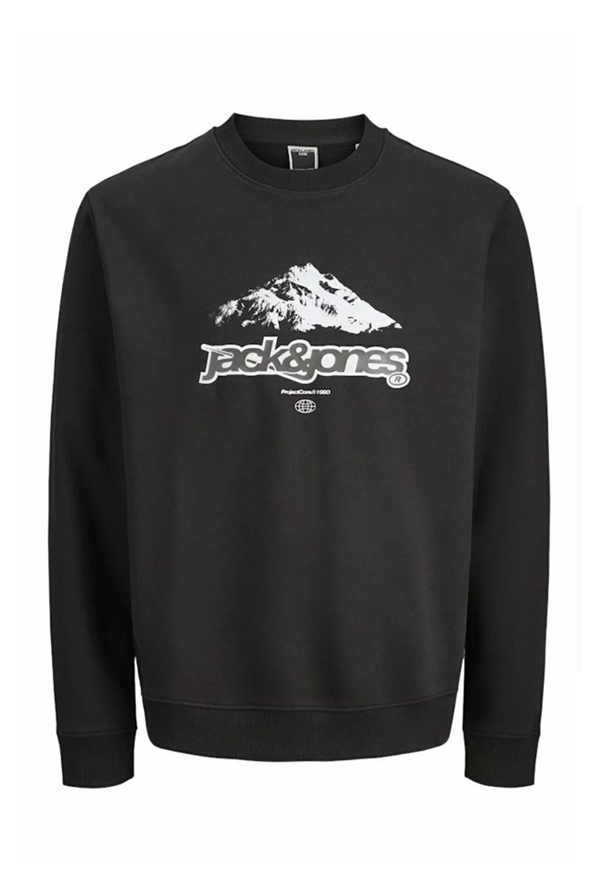 Jack & Jones Jcoflare Erkek Sweatshirt Siyah