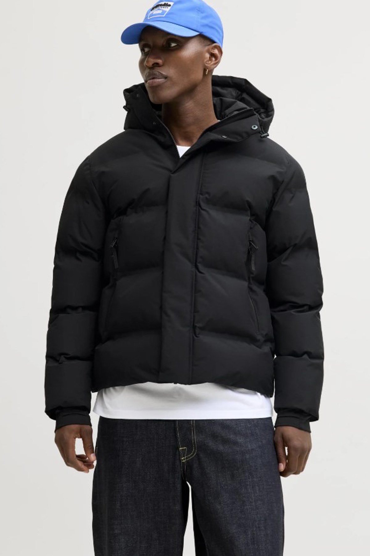 Jack & Jones Jcofusion Erkek Mont 12285919 Siyah