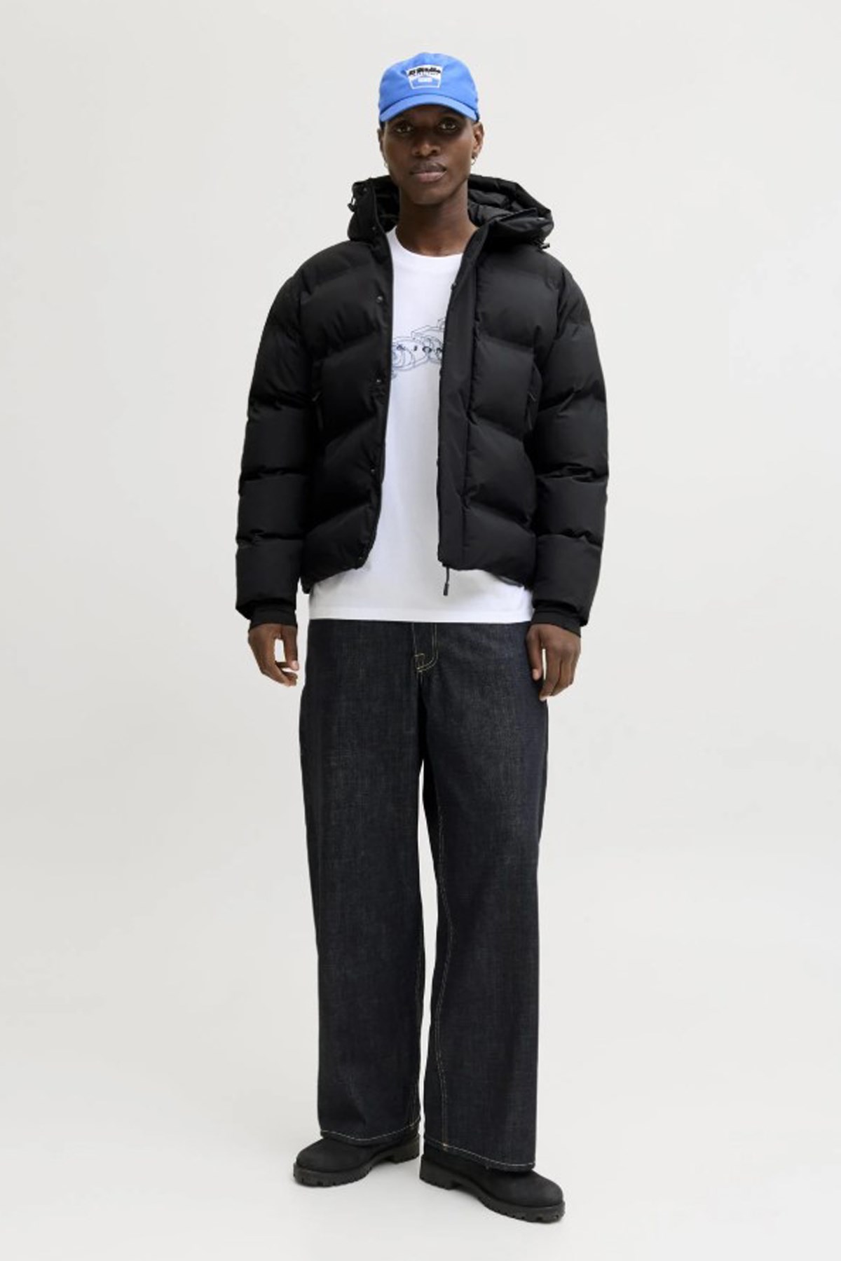 Jack & Jones Jcofusion Erkek Mont 12285919 Siyah