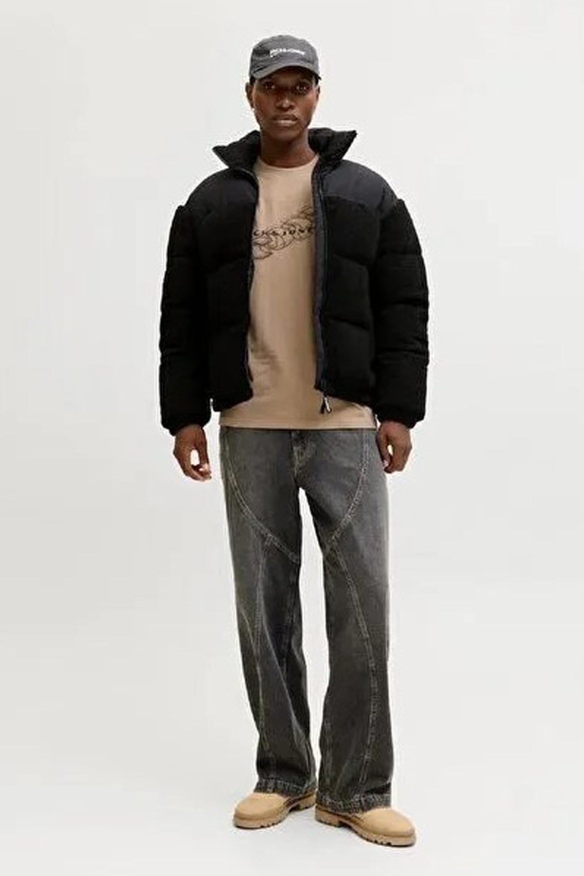 Jack & Jones Jcoflare Erkek Mont 12286050 Siyah