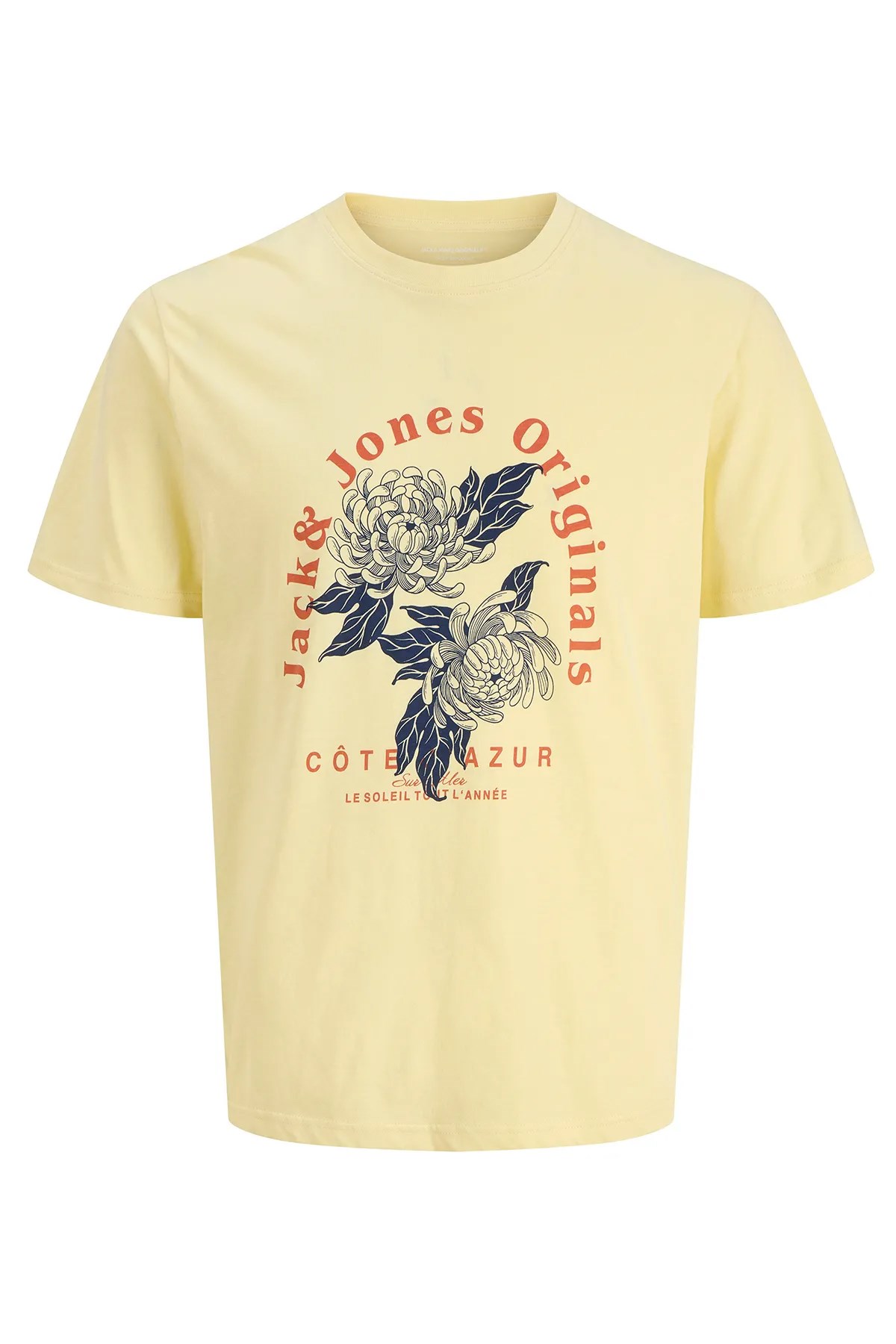 Jack & Jones Jorazur Erkek Tişört Sarı