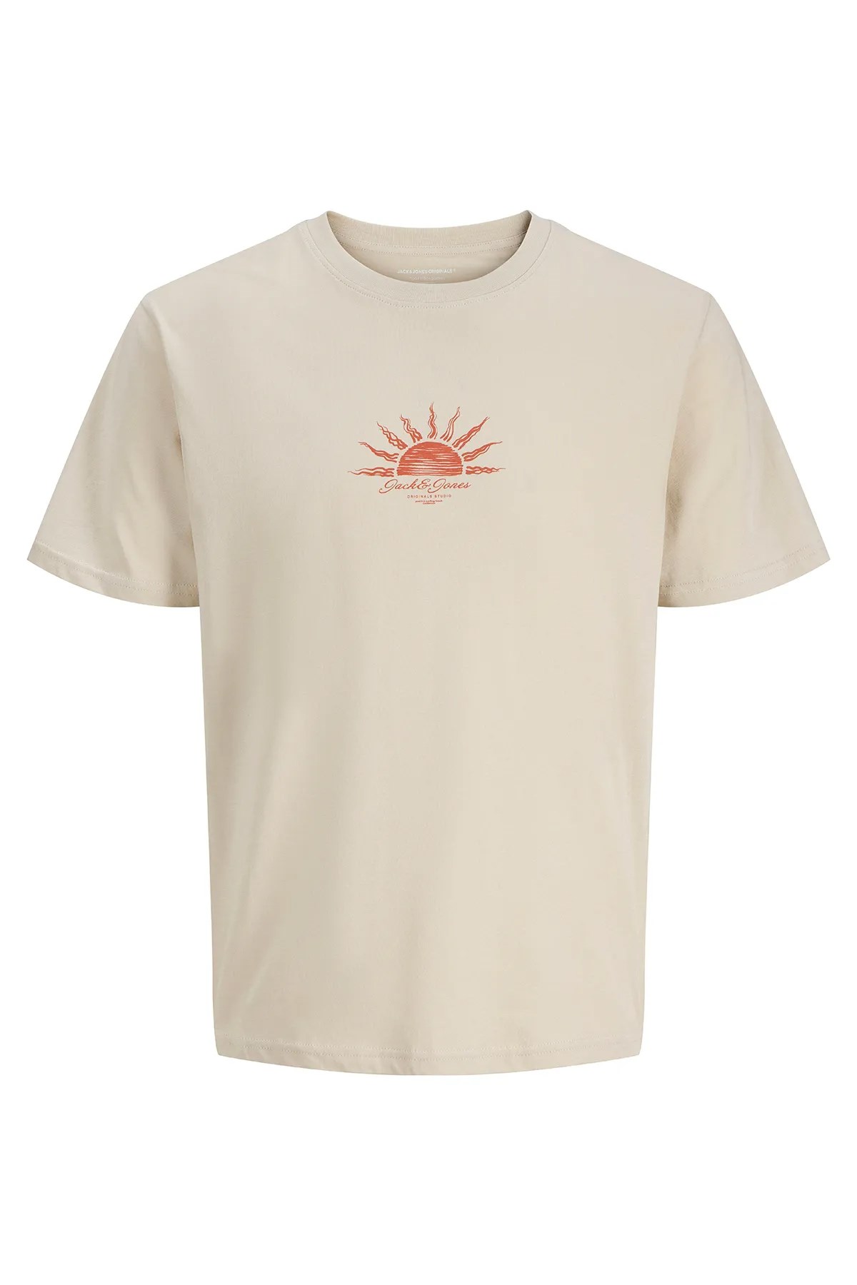 Jack & Jones Jorcalifa Erkek Tişört Bej