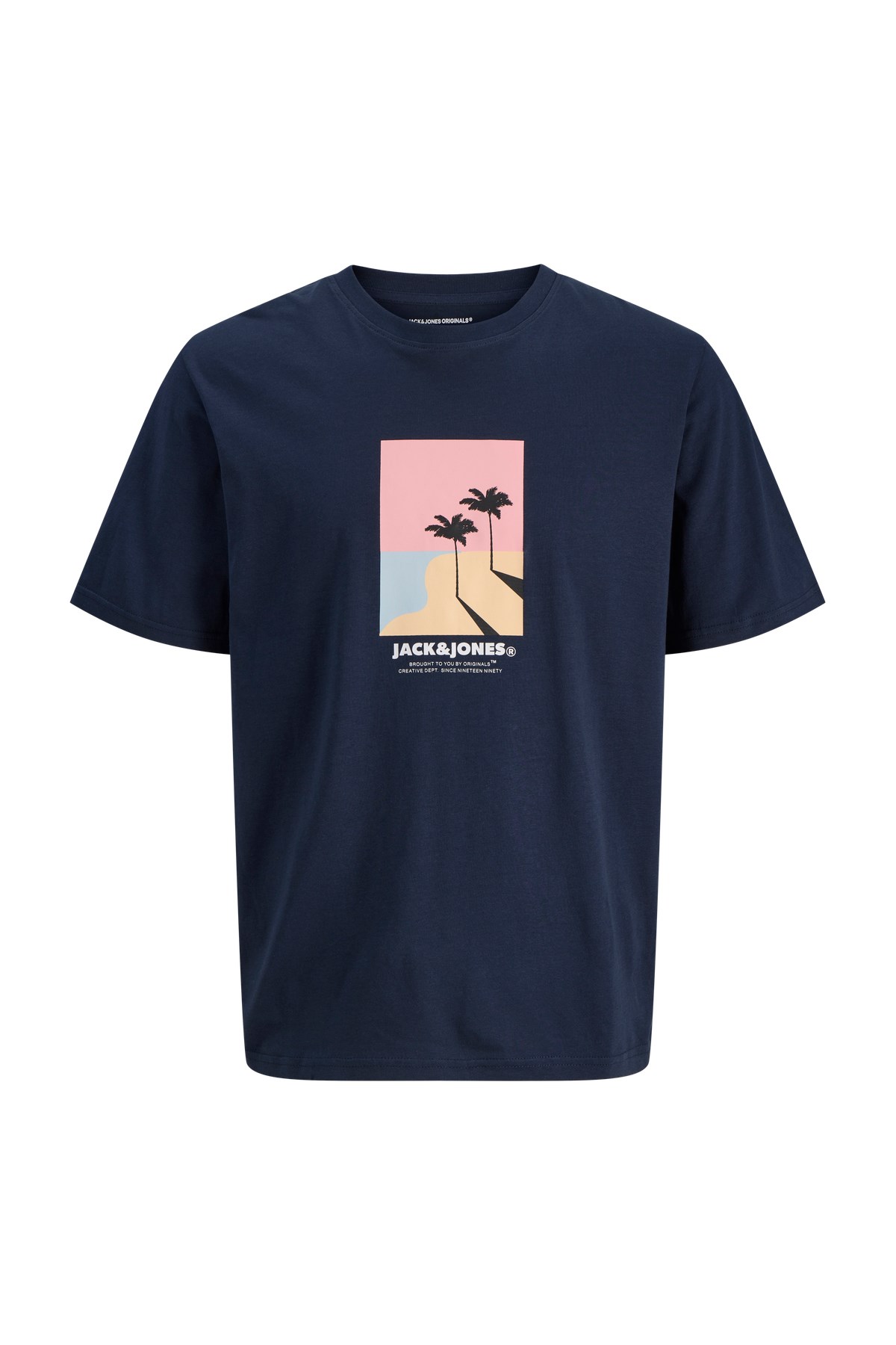 Jack & Jones Jorcalifa Erkek Tişört Lacivert