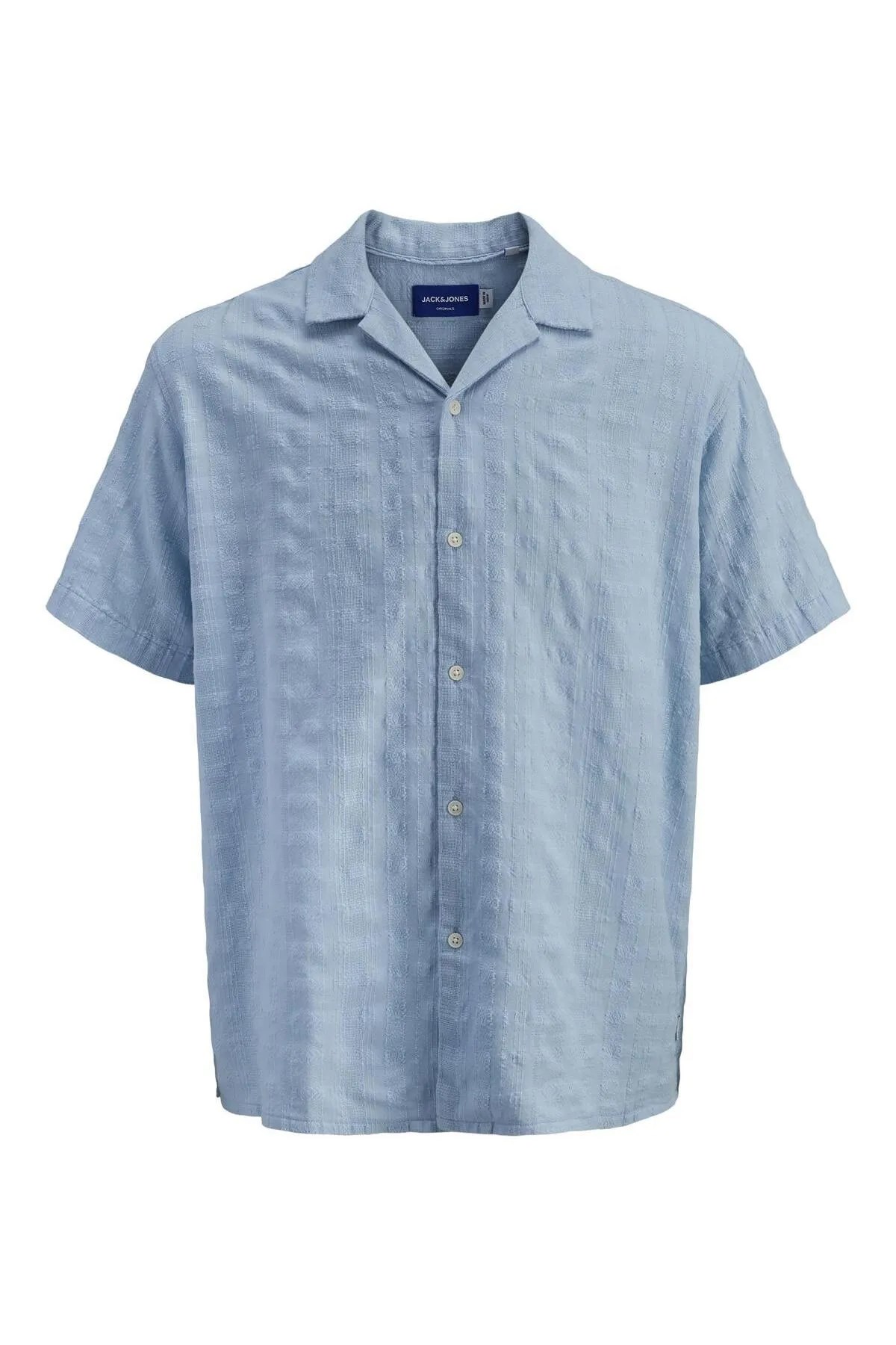 Jack & Jones  Erkek Gömlek 12286189 Mavi