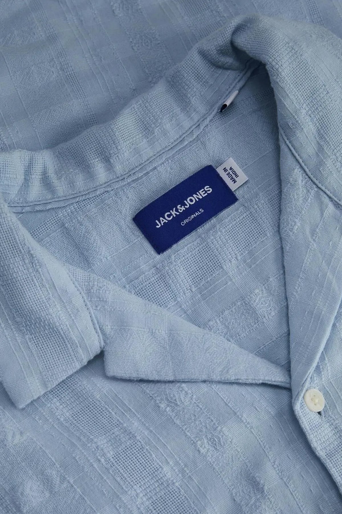 Jack & Jones  Erkek Gömlek 12286189 Mavi