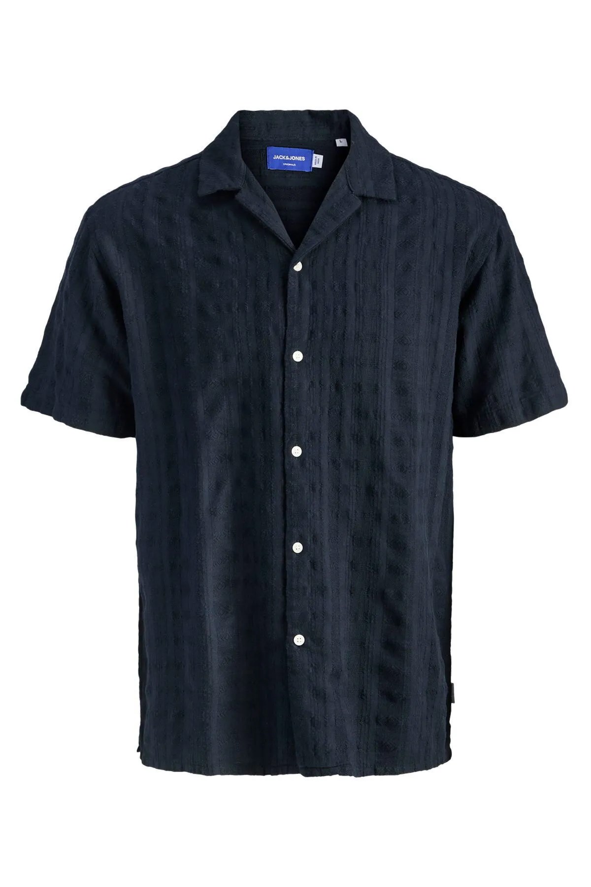 Jack & Jones  Erkek Gömlek 12286189 Siyah