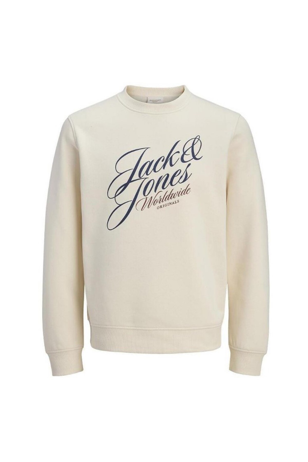 Jack & Jones Jorinwood Erkek Sweatshirt 12286583 Bej