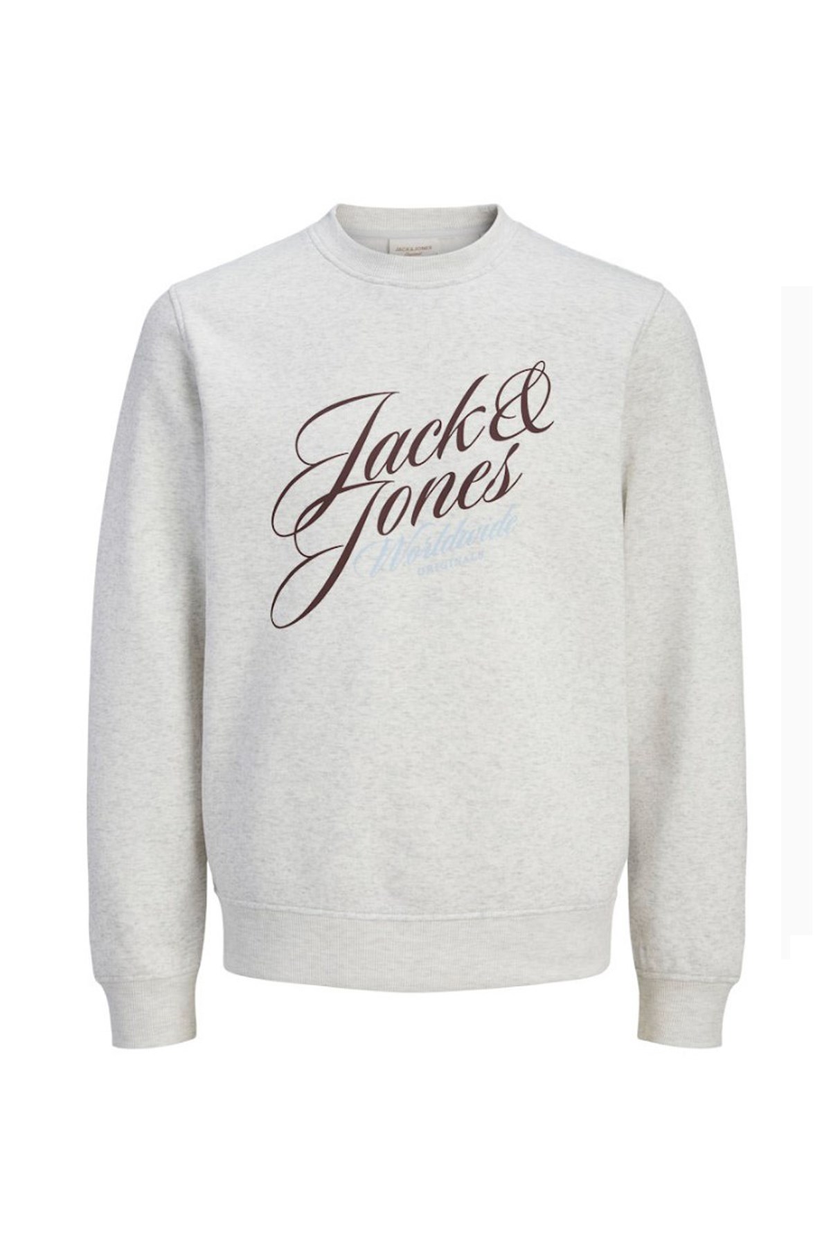 Jack & Jones Jorinwood Erkek Sweatshirt 12286583 Beyaz