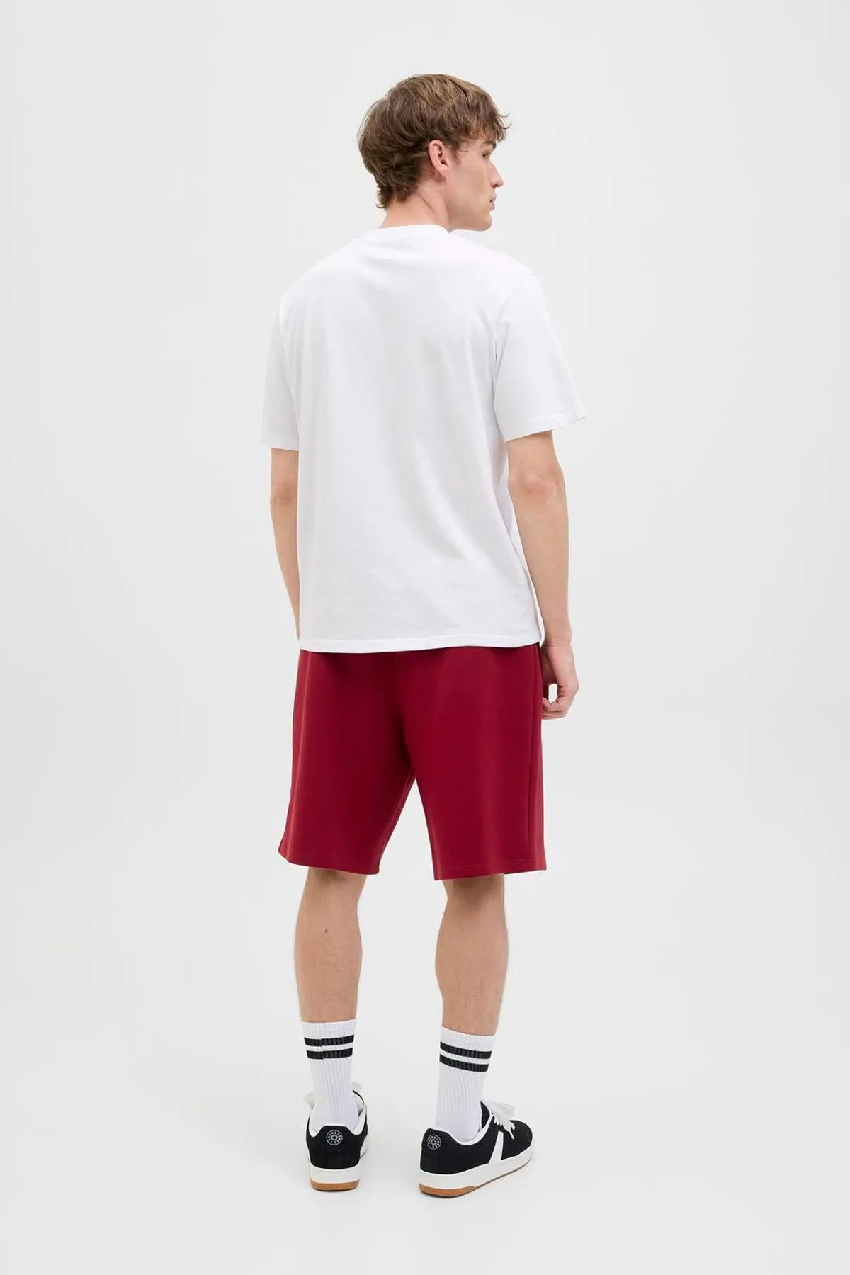 Jack & Jones Originals Jordia Erkek Tişört Beyaz