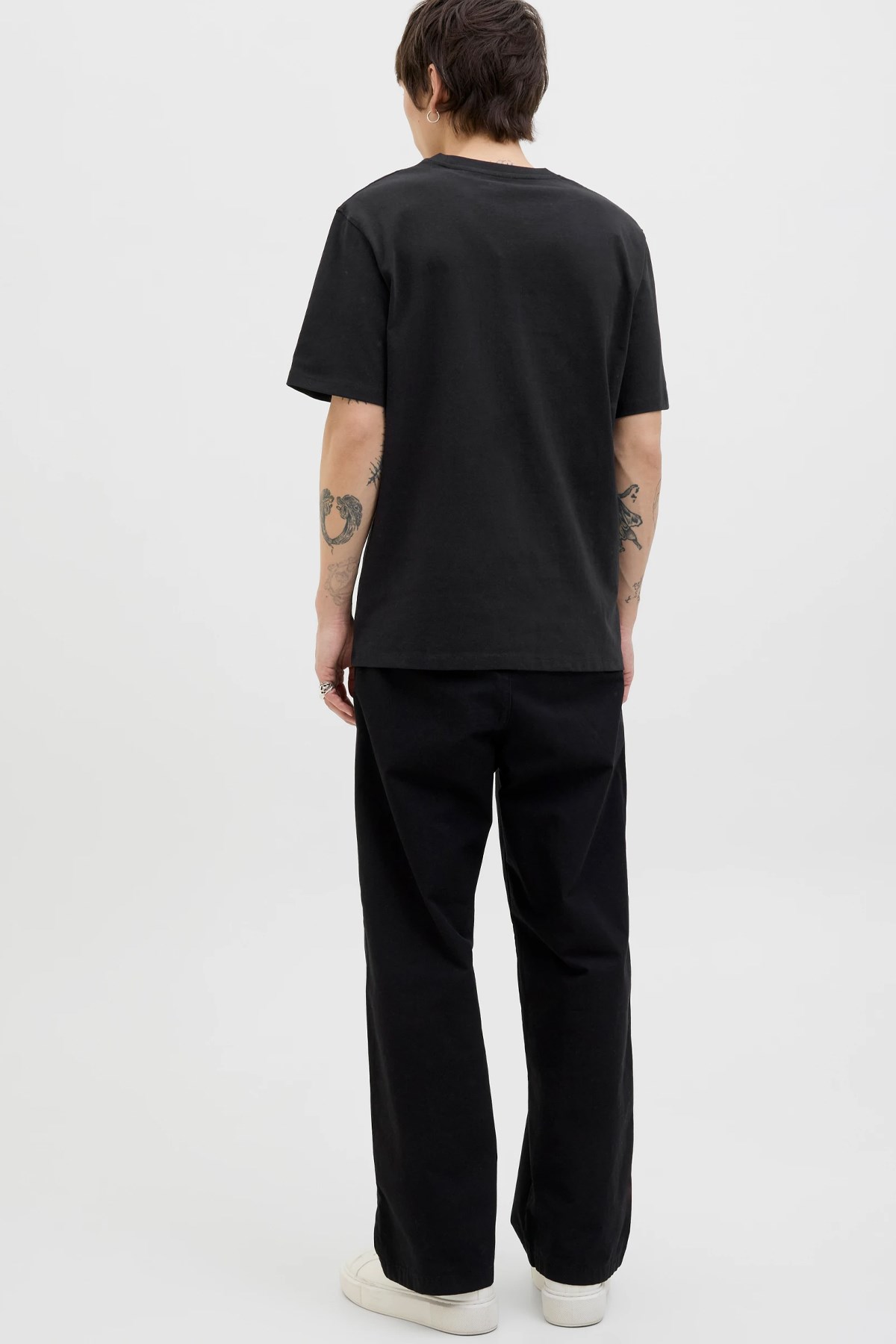 Jack & Jones Originals Jordia Erkek Tişört Siyah