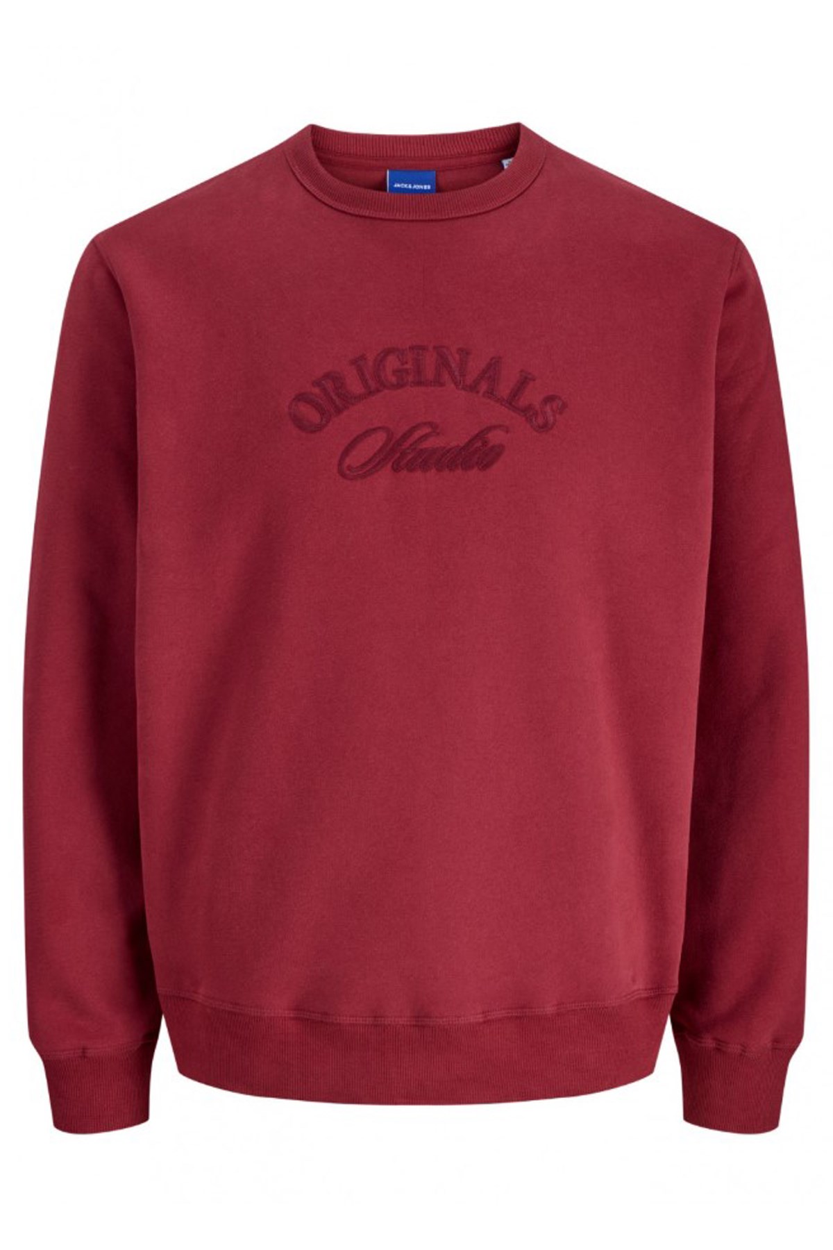 Jack & Jones Jorbleecker Erkek Sweatshirt 12286775 Kırmızı
