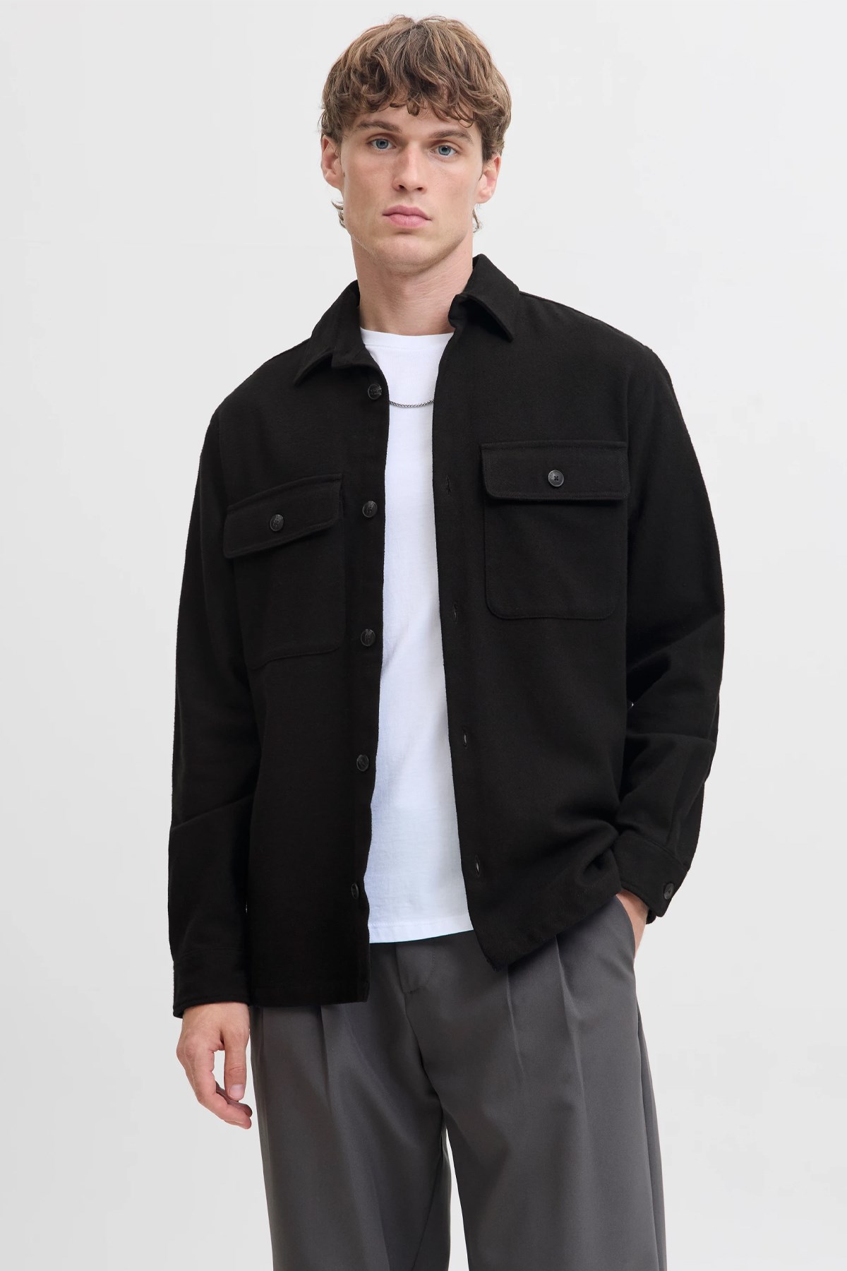 Jack & Jones Jprrayle Erkek Gömlek Siyah