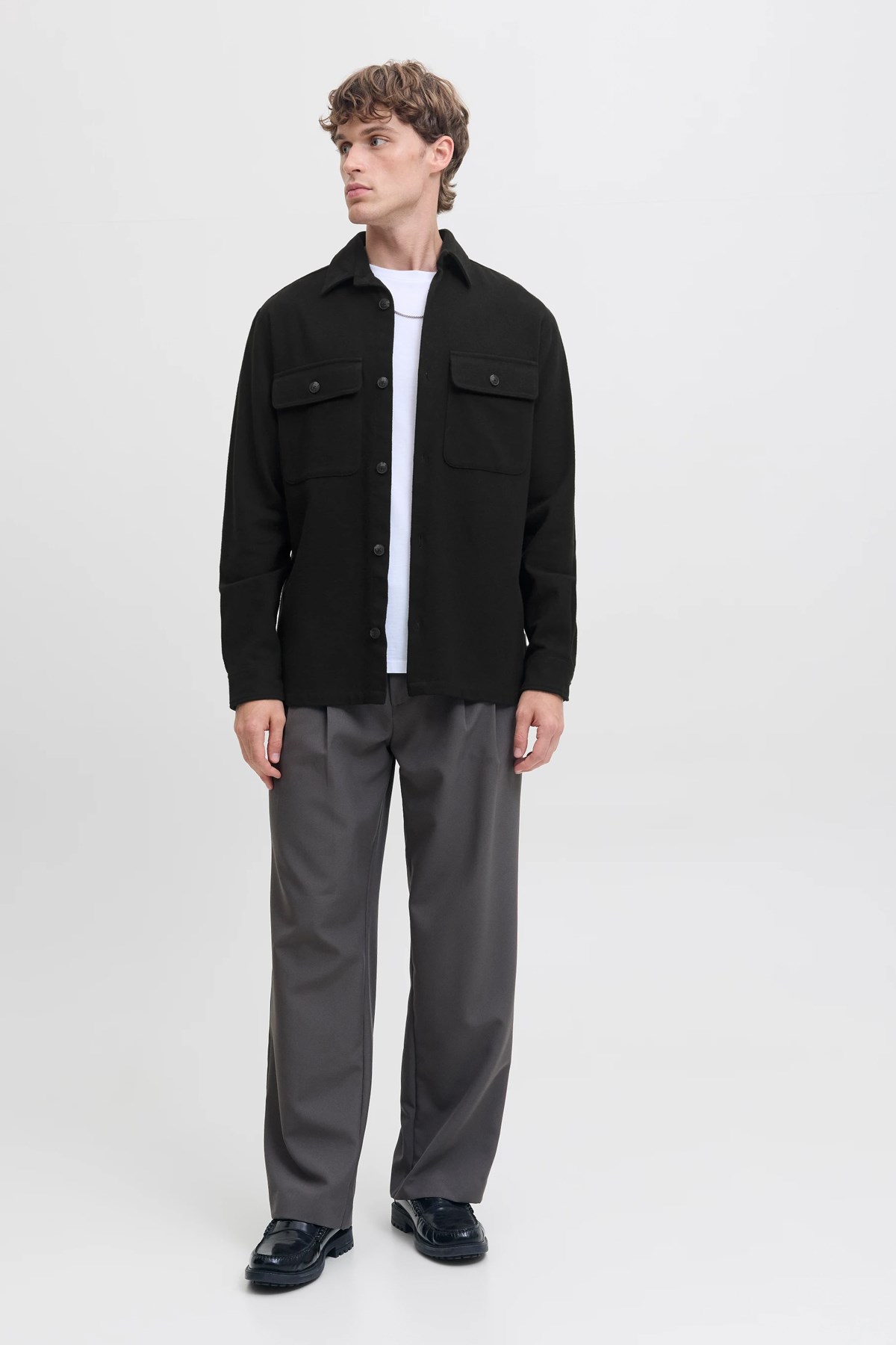 Jack & Jones Jprrayle Erkek Gömlek Siyah