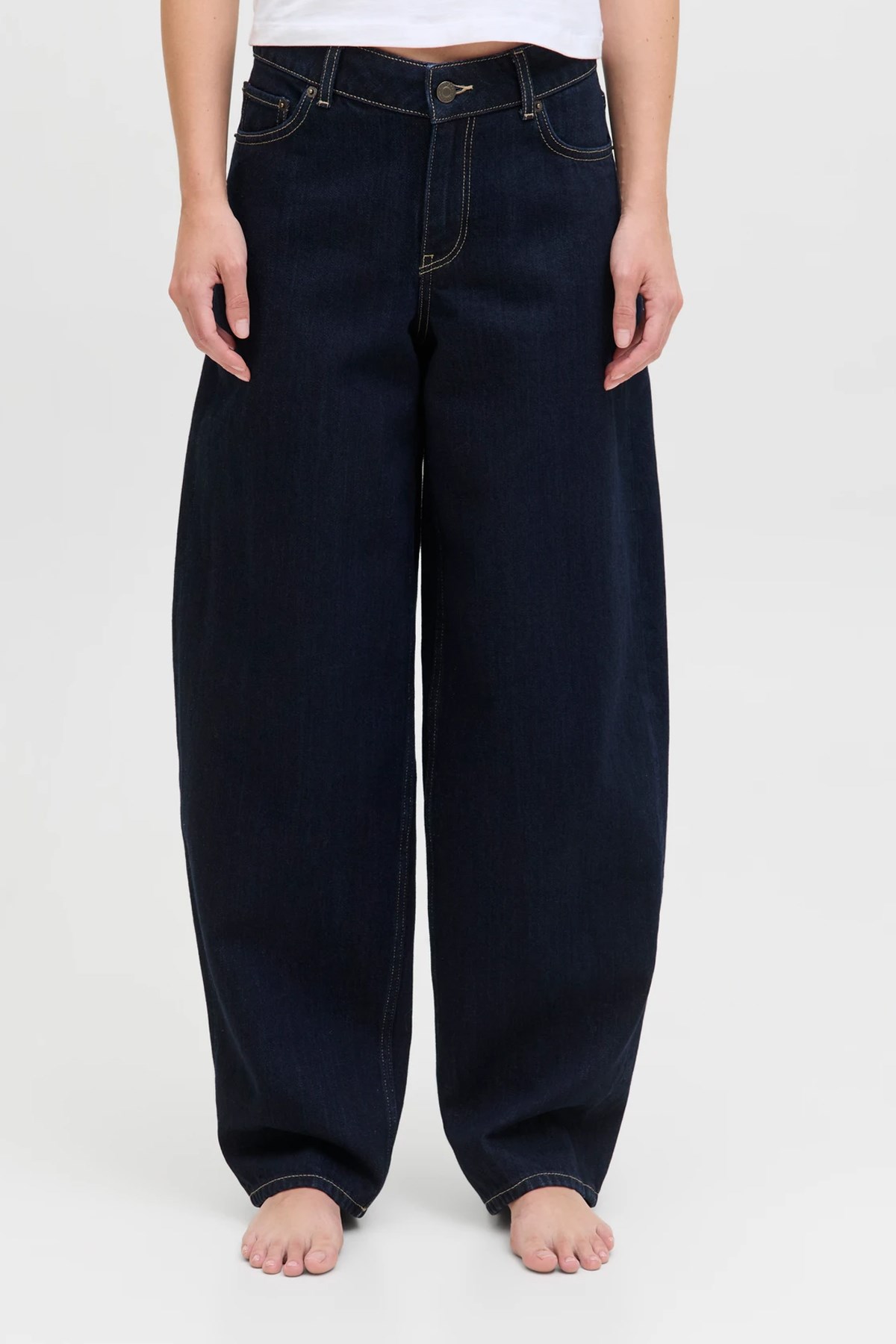 Jack & Jones Jxfuji Kadın Jean Mavi