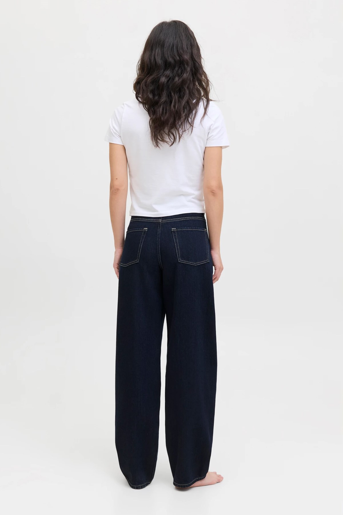 Jack & Jones Jxfuji Kadın Jean Mavi