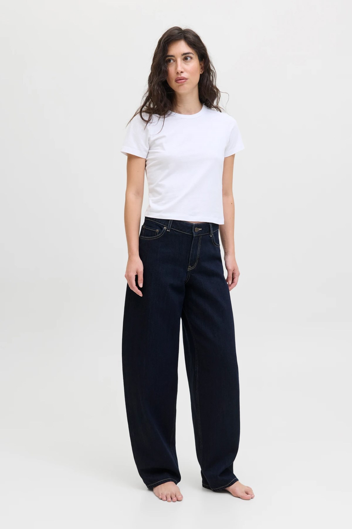 Jack & Jones Jxfuji Kadın Jean Mavi