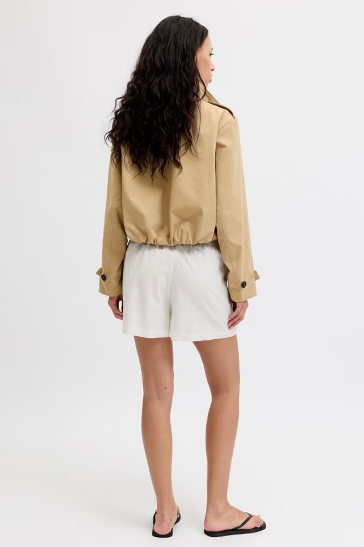 Jack & Jones Jxalia Kadın Şort 12287872 Bej