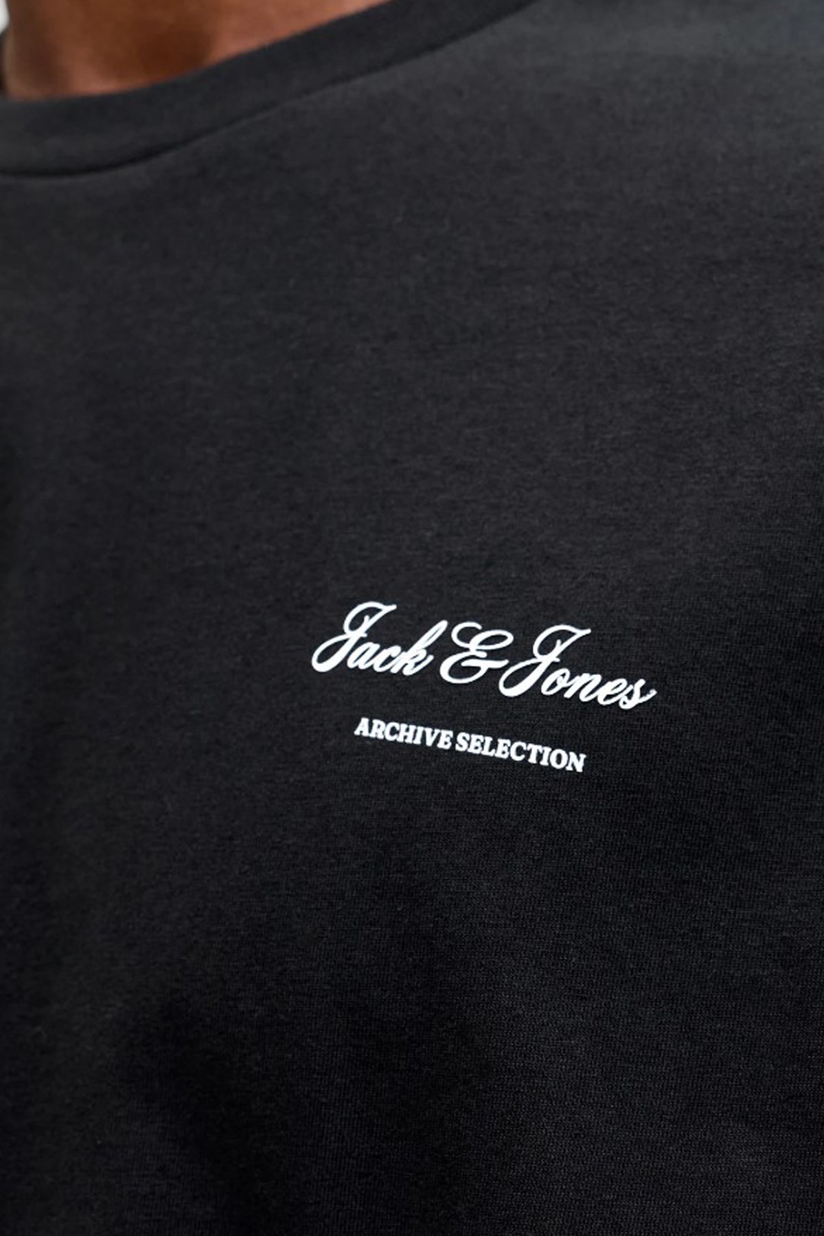 Jack & Jones Jjearchive Erkek Tişört 12287990 Siyah