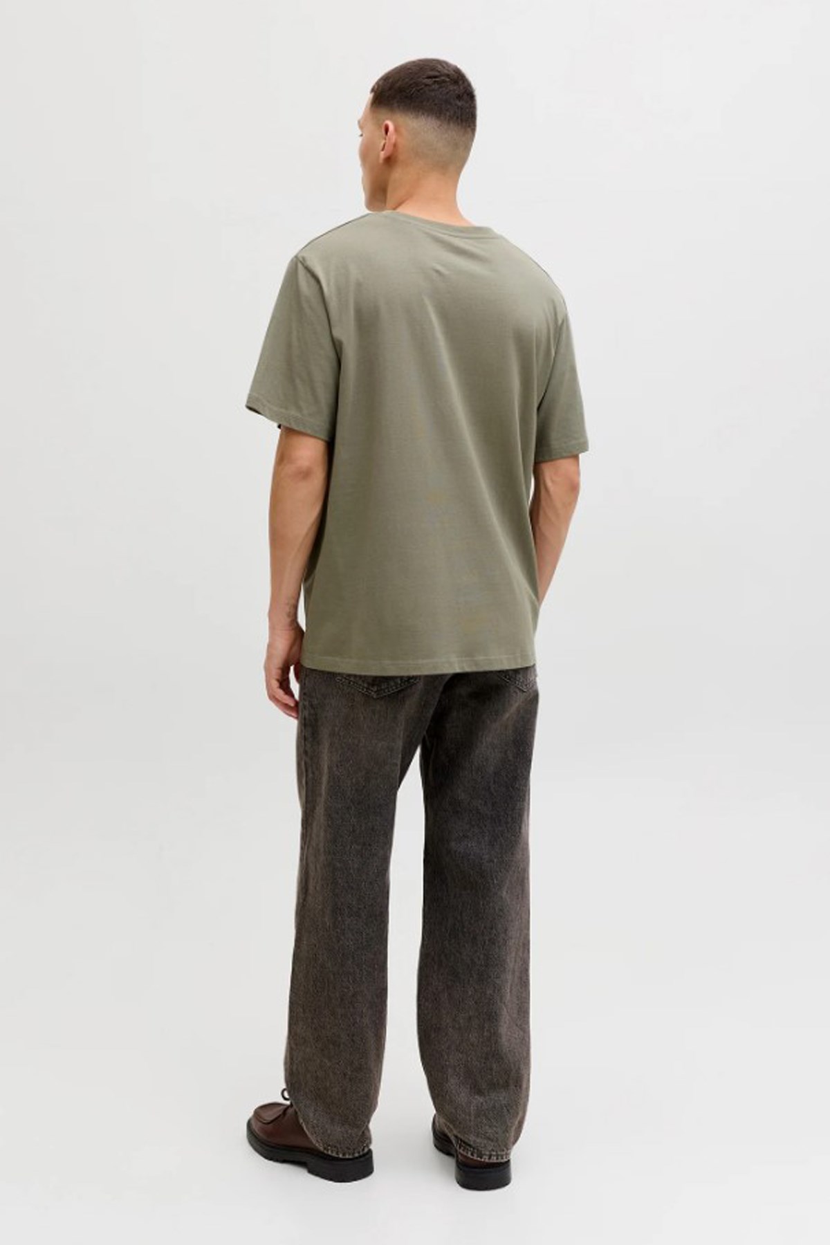 Jack & Jones Jjfrank Erkek Tişört 12288092 Yeşil