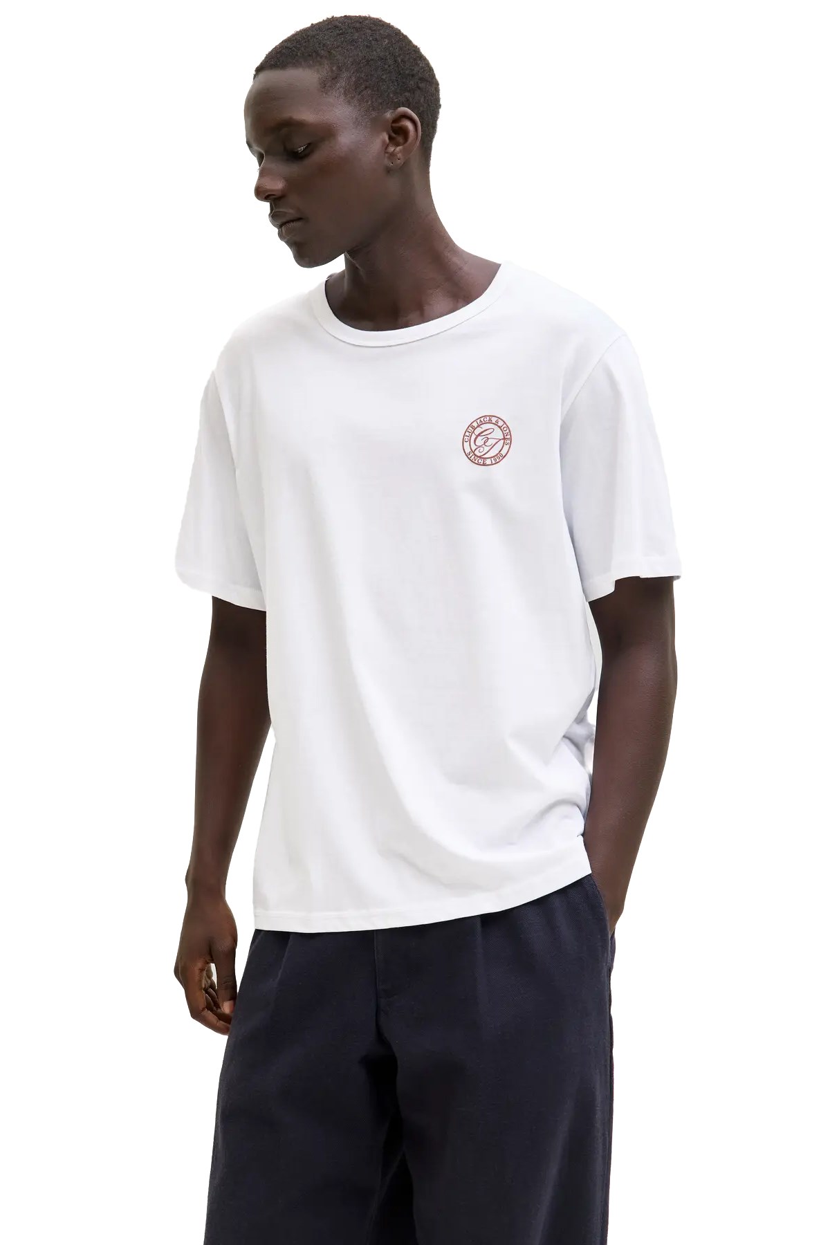 Jack & Jones Jjalliance Erkek Tişört 12288107 Beyaz