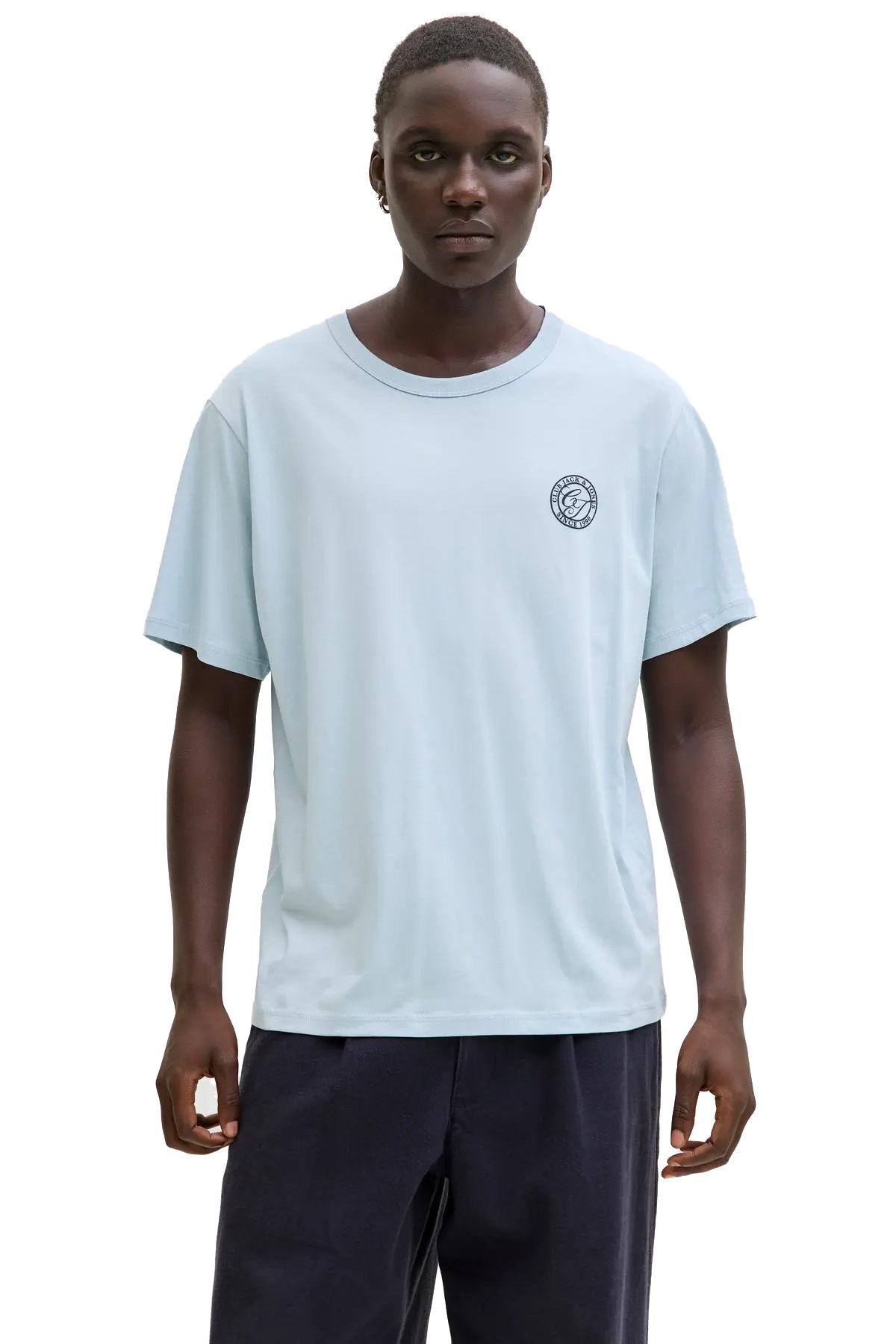 Jack & Jones Jjalliance Erkek Tişört 12288107 Mavi