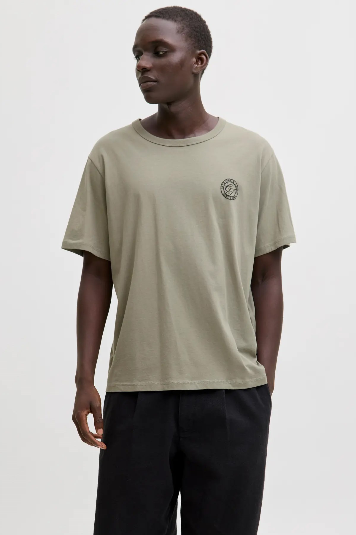 Jack & Jones Jjalliance Erkek Tişört 12288107 Yeşil