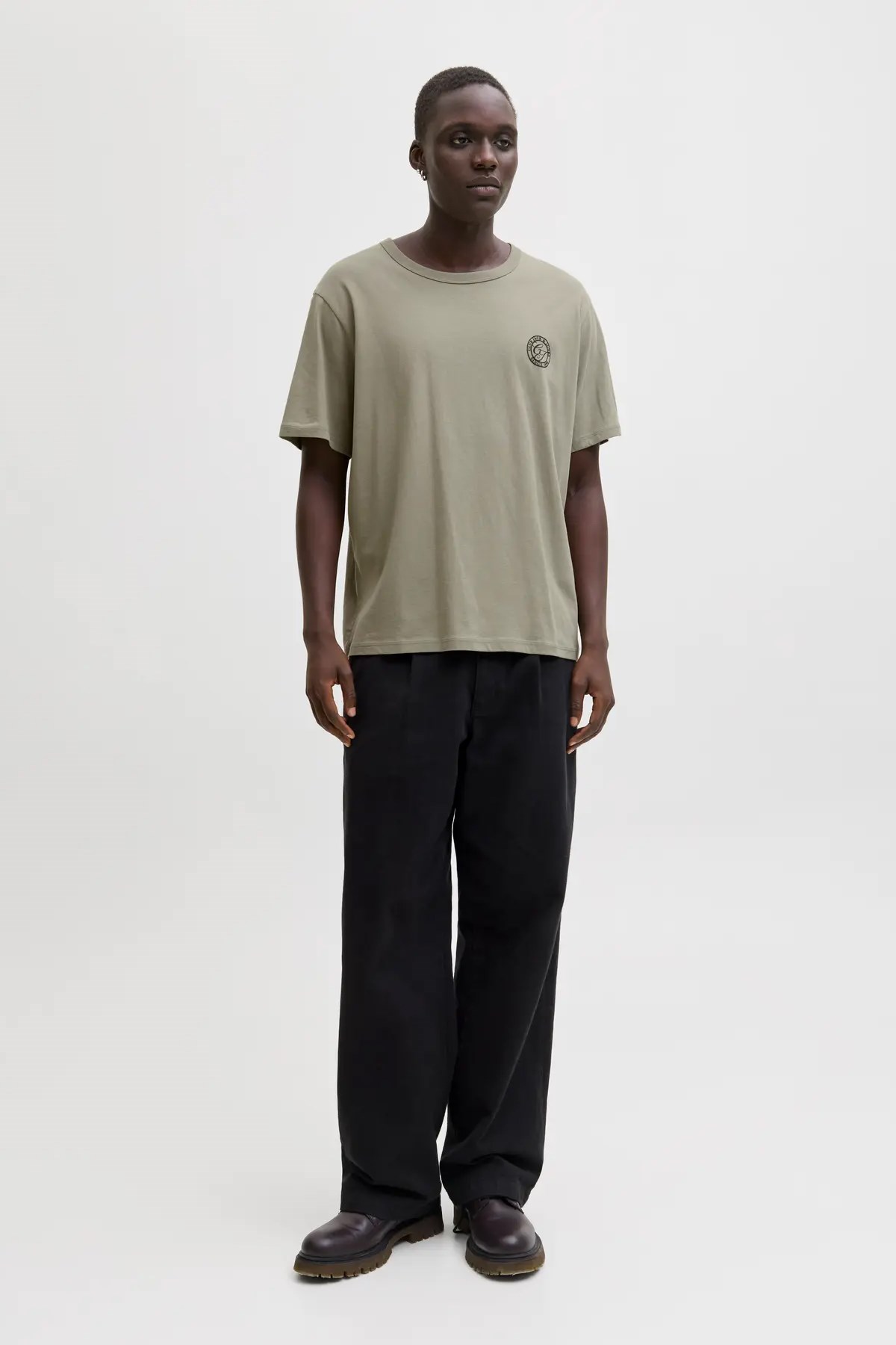 Jack & Jones Jjalliance Erkek Tişört 12288107 Yeşil
