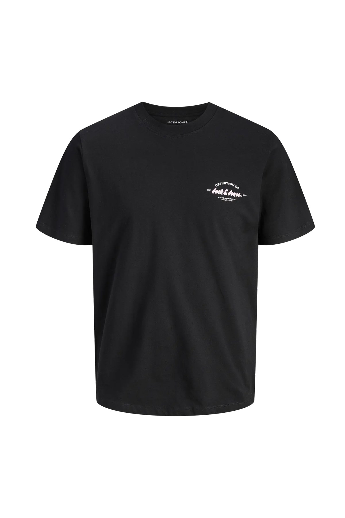 Jack & Jones Jjbrandon Erkek Tişört 12288113 Siyah