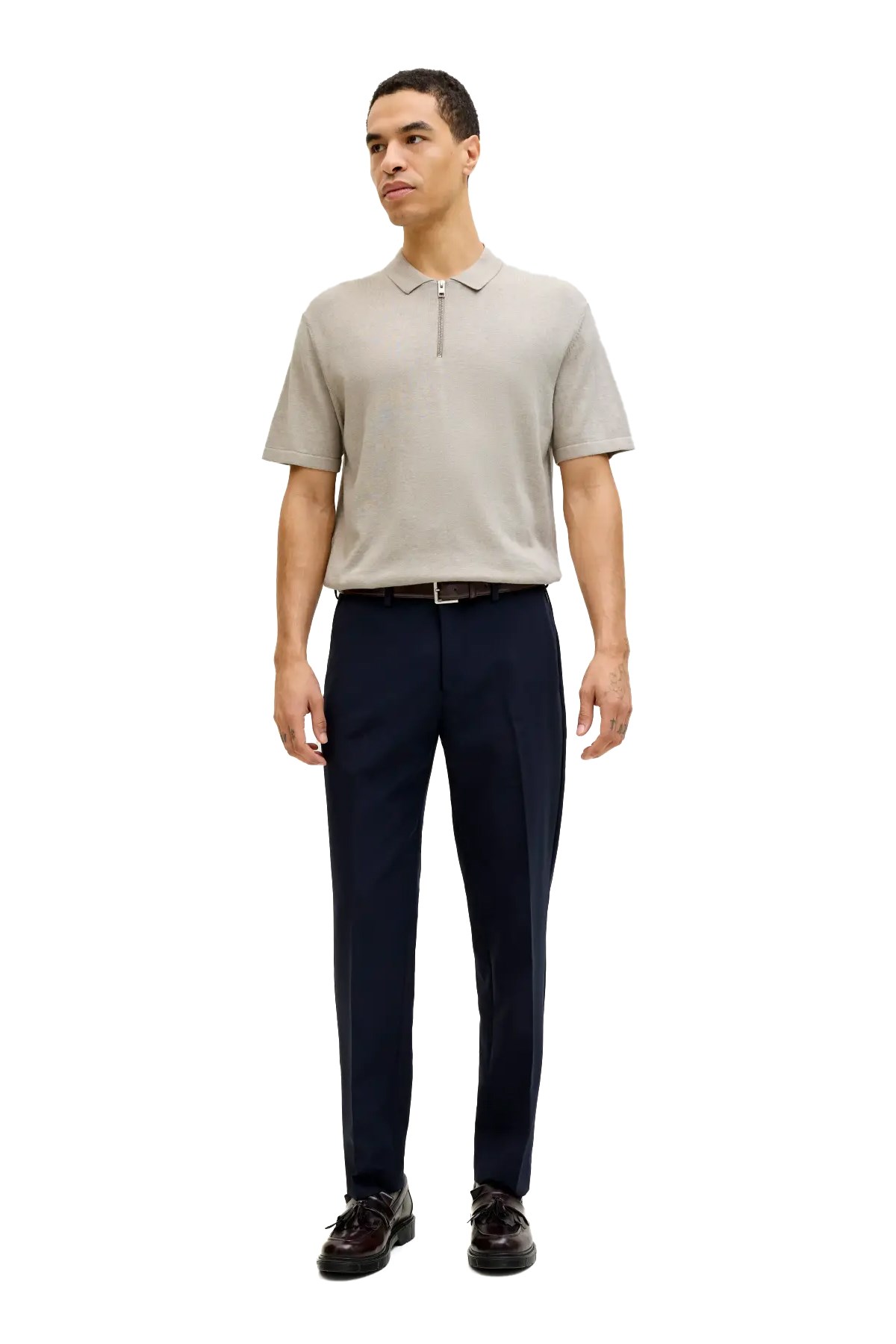 Jack & Jones Jjeemil Erkek Tişört 12288260 Bej