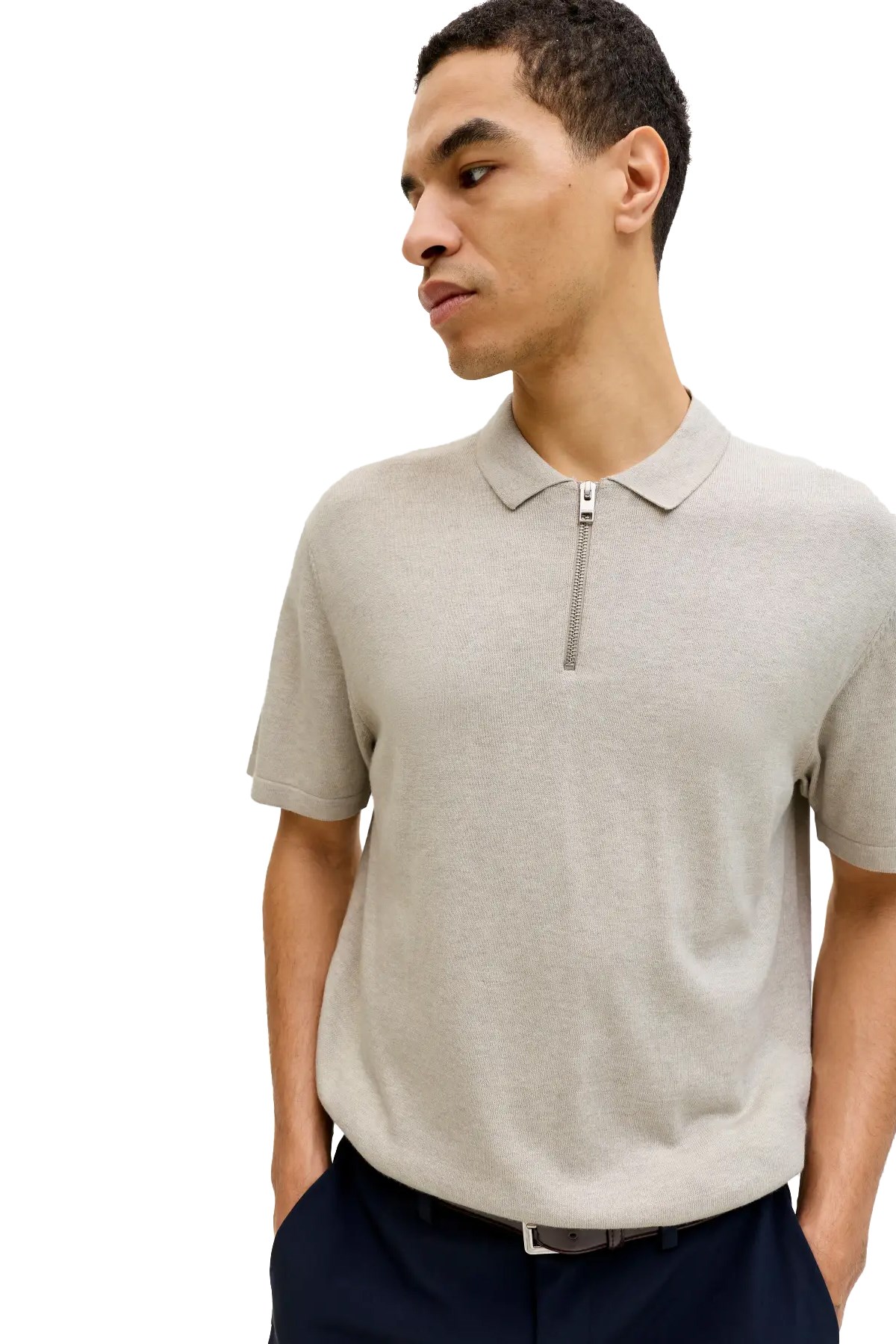 Jack & Jones Jjeemil Erkek Tişört 12288260 Bej