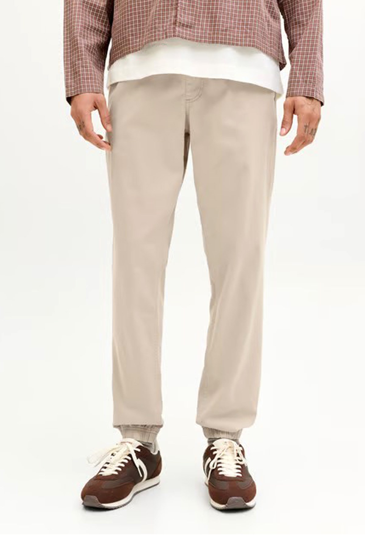 Jack & Jones Jpstgordon Erkek Jogger 12288471 Bej