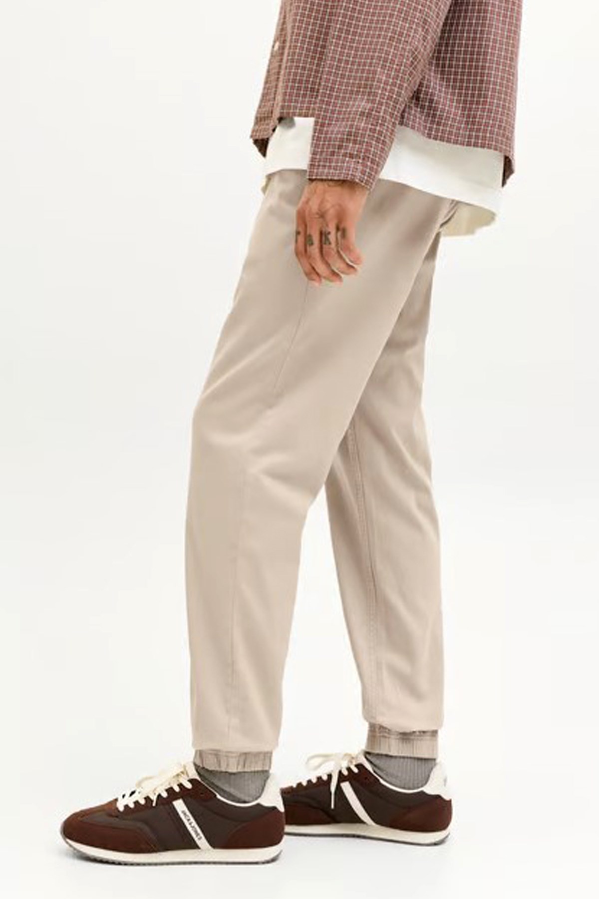 Jack & Jones Jpstgordon Erkek Jogger 12288471 Bej