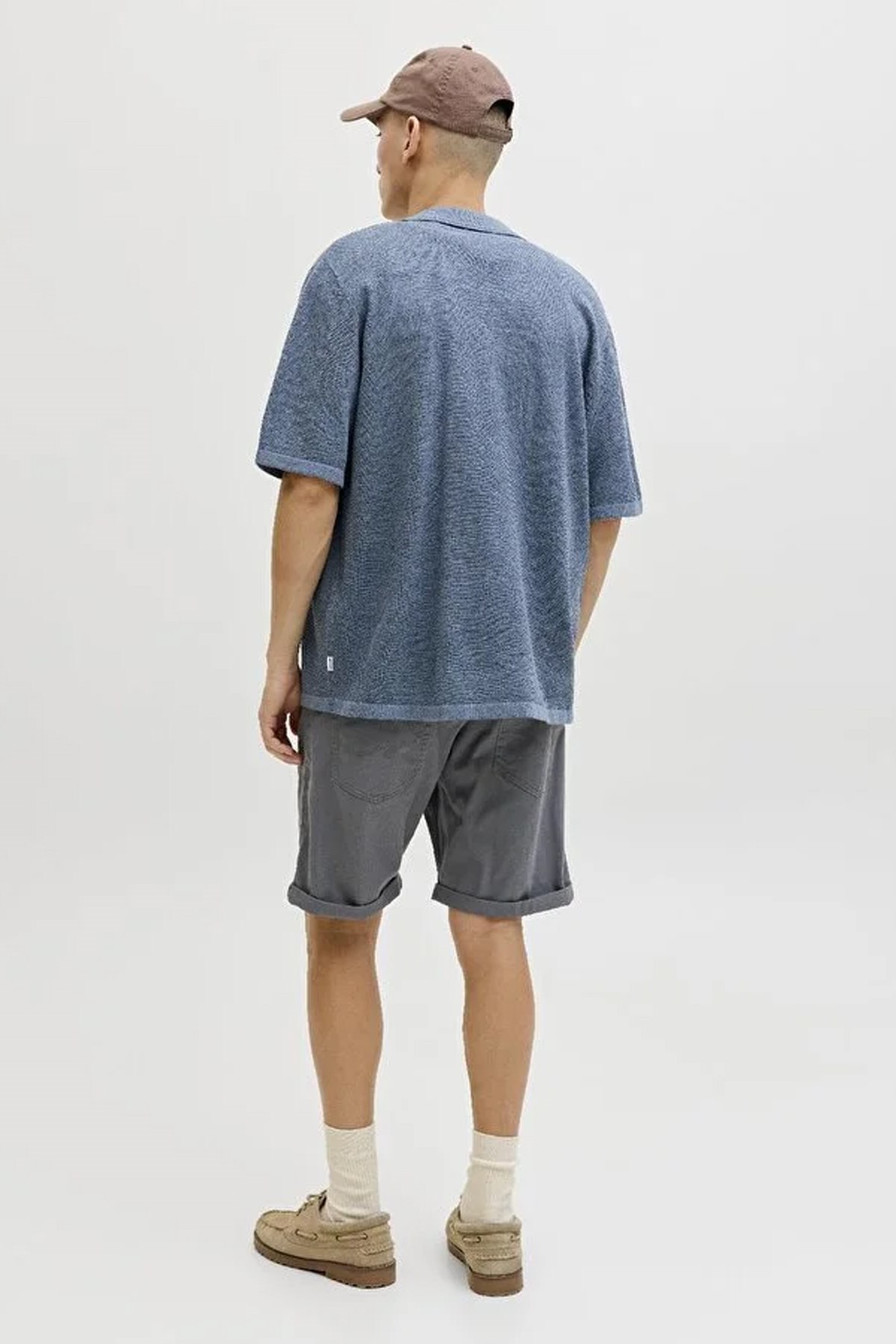 Jack & Jones Jpstrick Erkek Şort 12288485 Gri