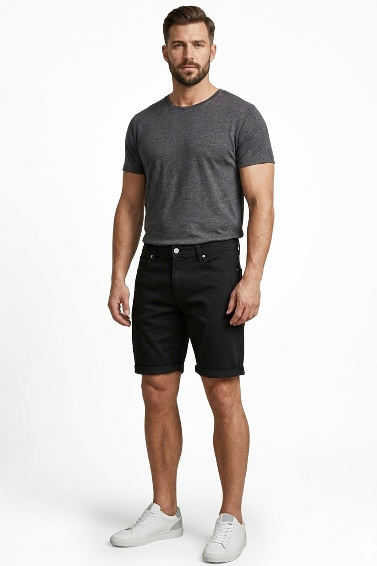 Jack & Jones Jpstrick Erkek Şort 12288485 Siyah