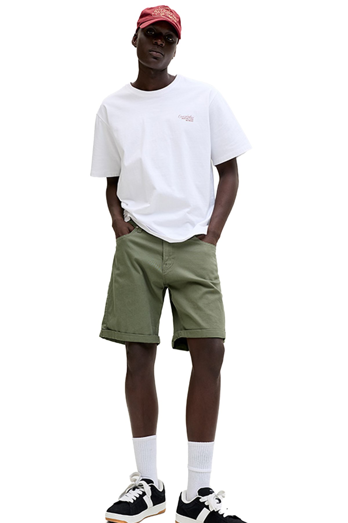 Jack & Jones Jpstrick Erkek Şort 12288485 Yeşil