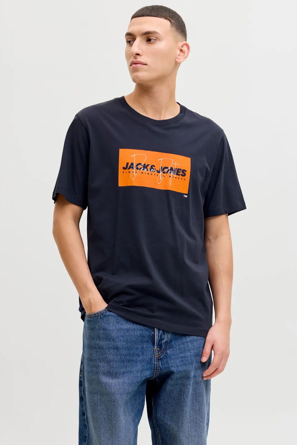 Jack & Jones Jjcole Erkek Tişört 12288492 Lacivert