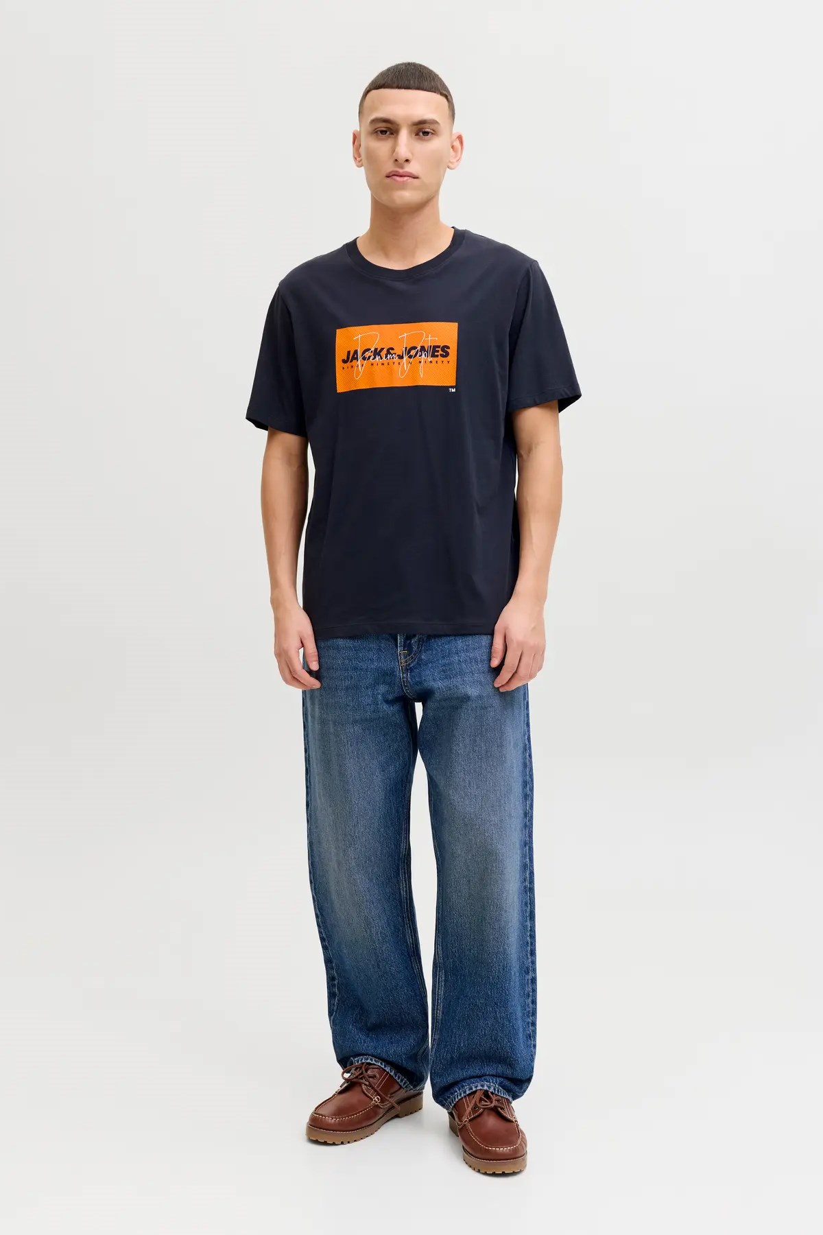 Jack & Jones Jjcole Erkek Tişört 12288492 Lacivert