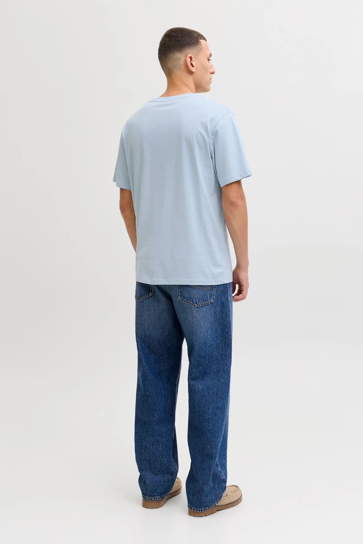 Jack & Jones Jjcole Erkek Tişört 12288492 Mavi