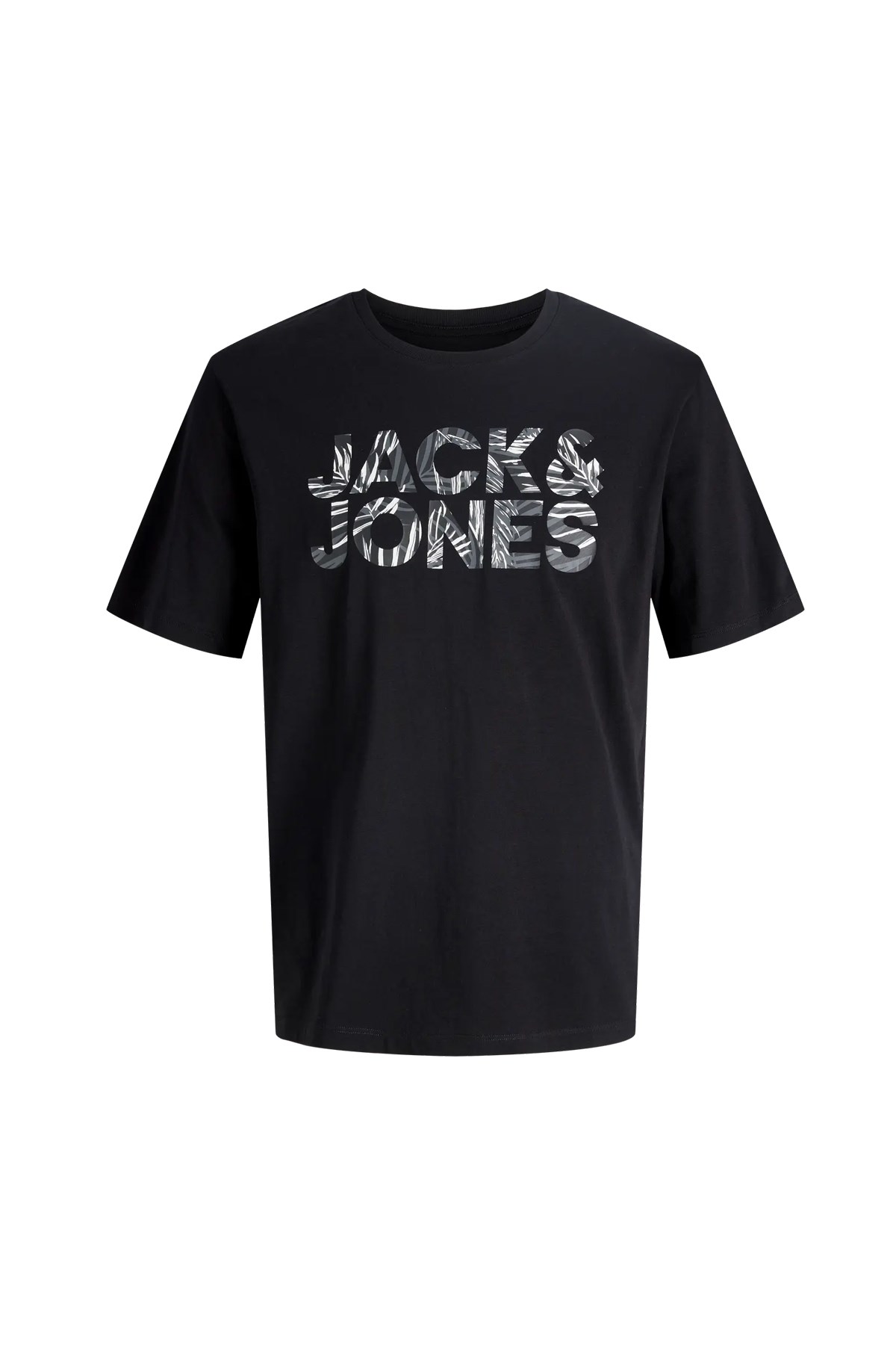 Jack & Jones Jjejeff Erkek Tişört 12288536 Siyah